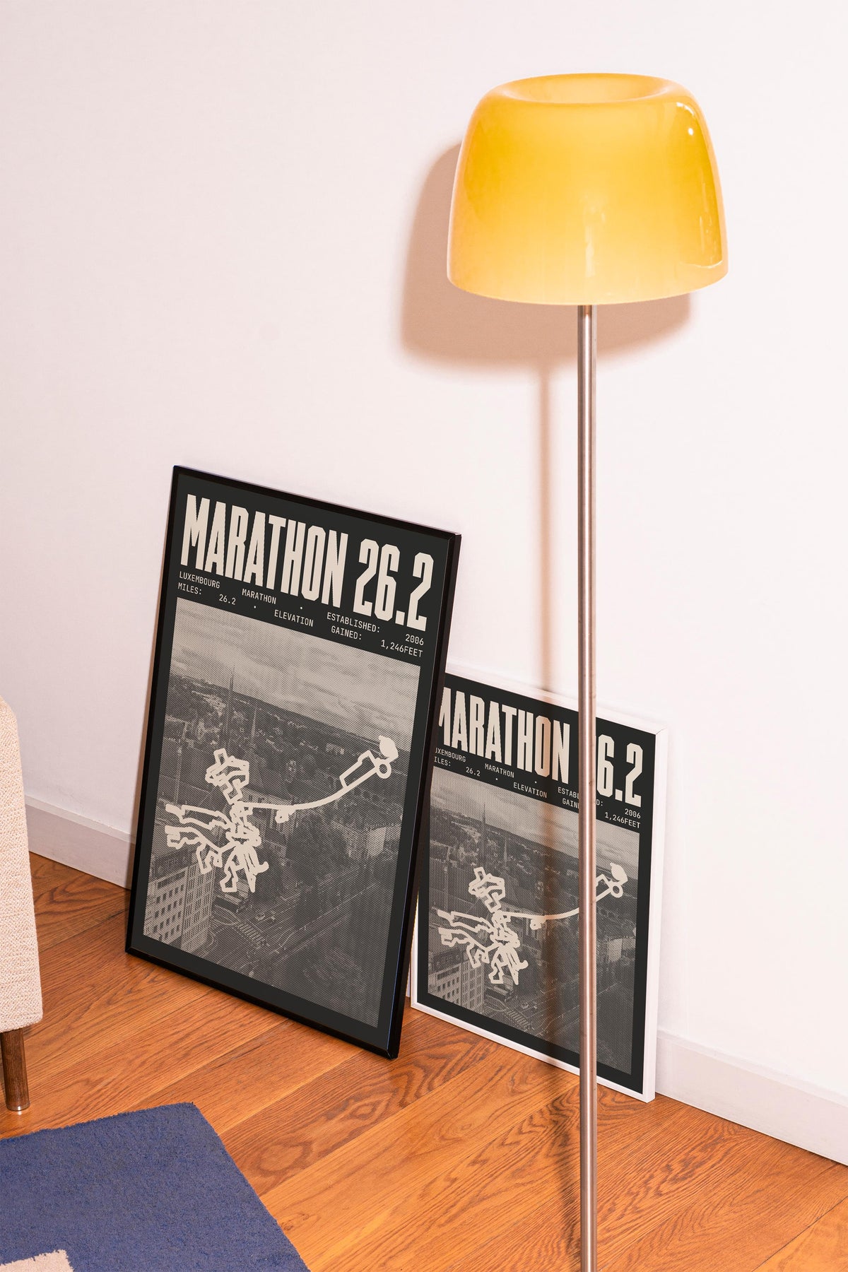 Luxembourg Marathon Poster