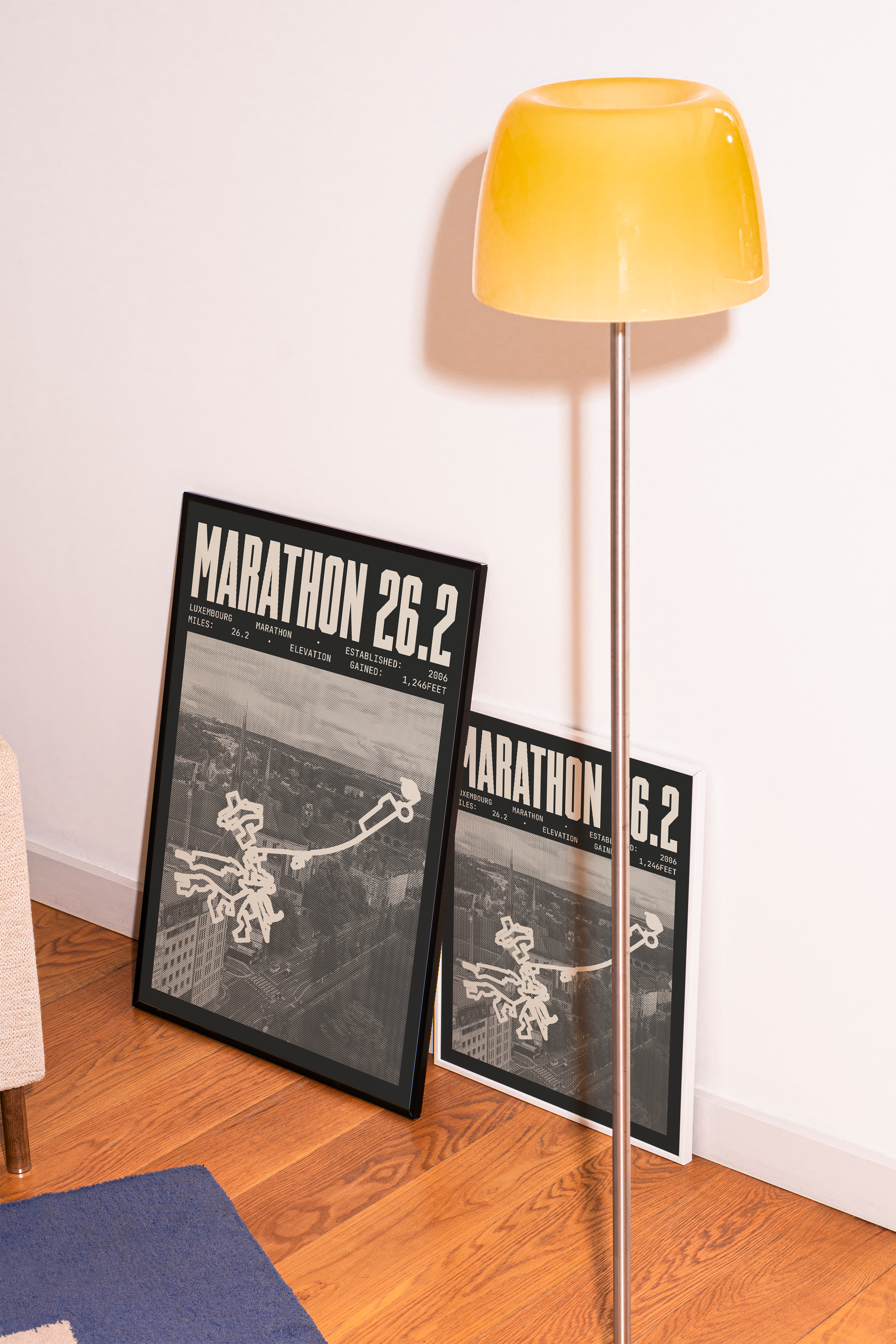 Luxembourg Marathon Poster