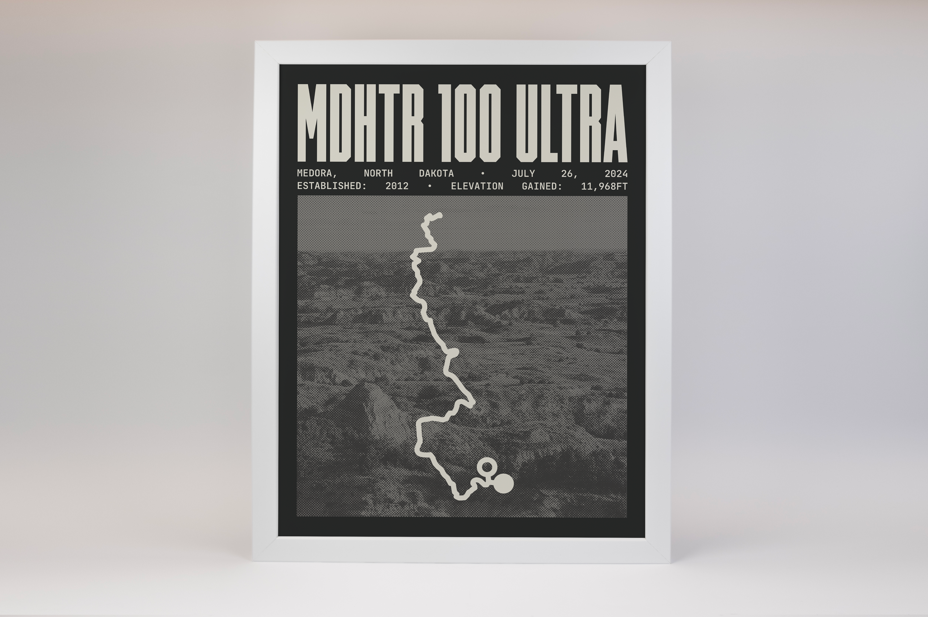 MDHTR 100 Endurance Run Poster