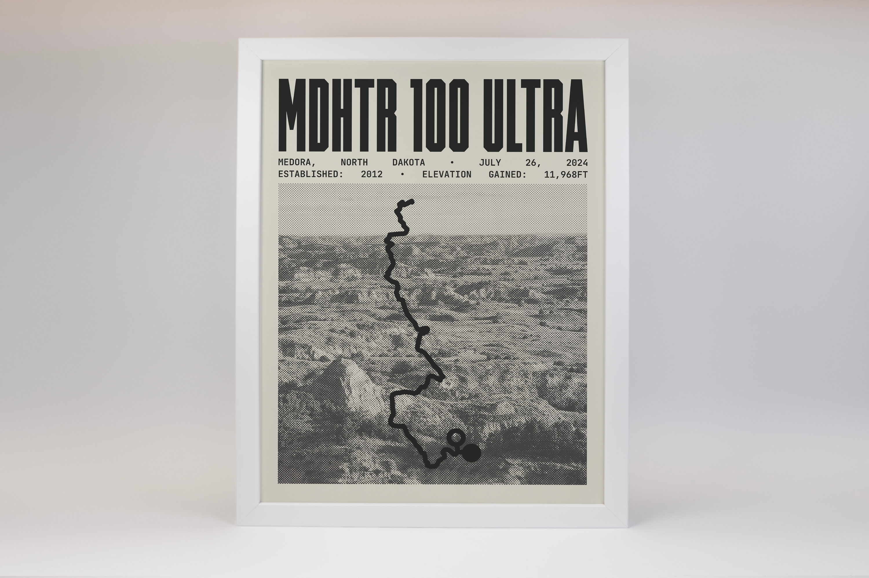 MDHTR 100 Endurance Run Poster