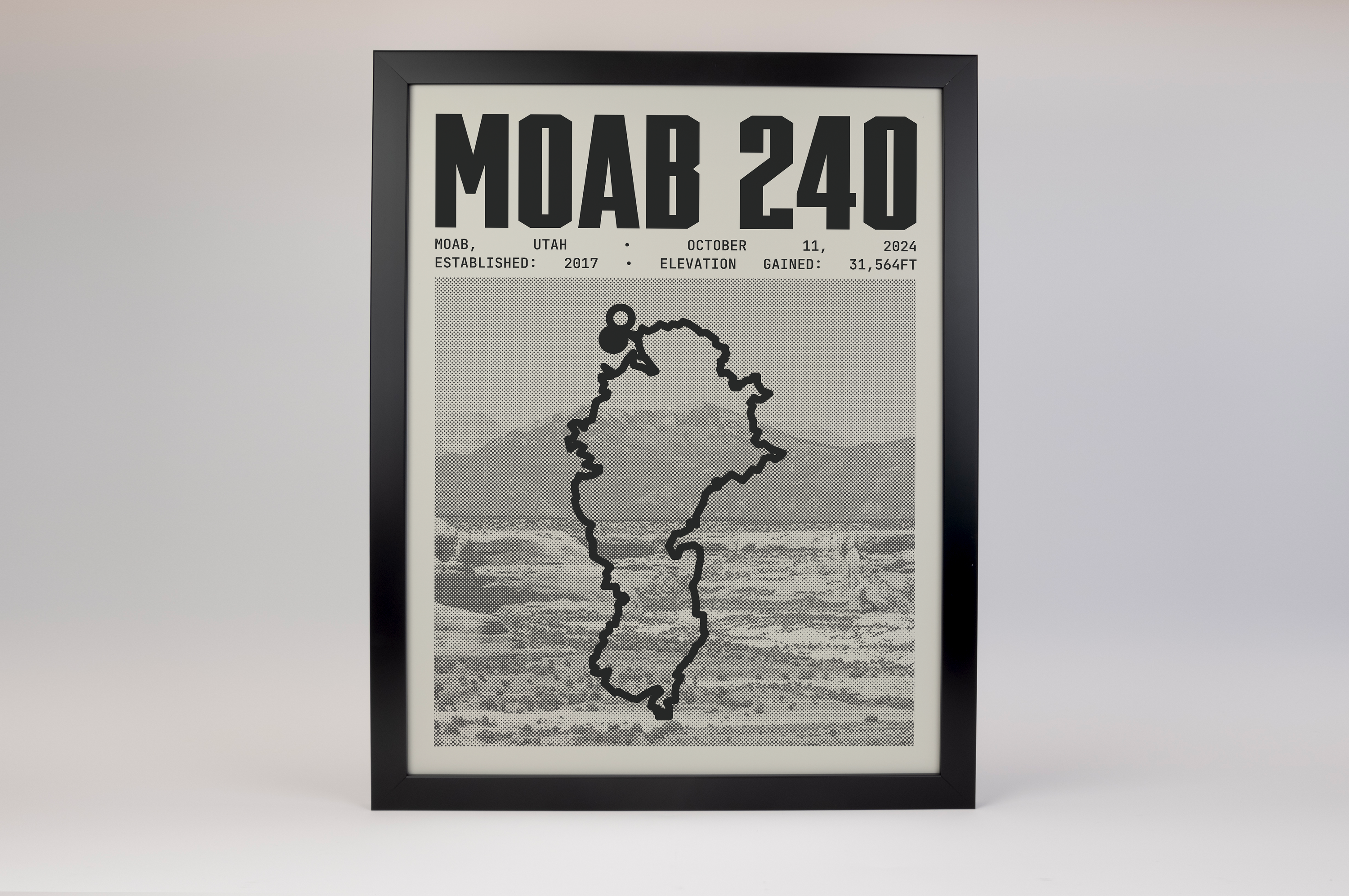 MOAB 240 Endurance Run Poster