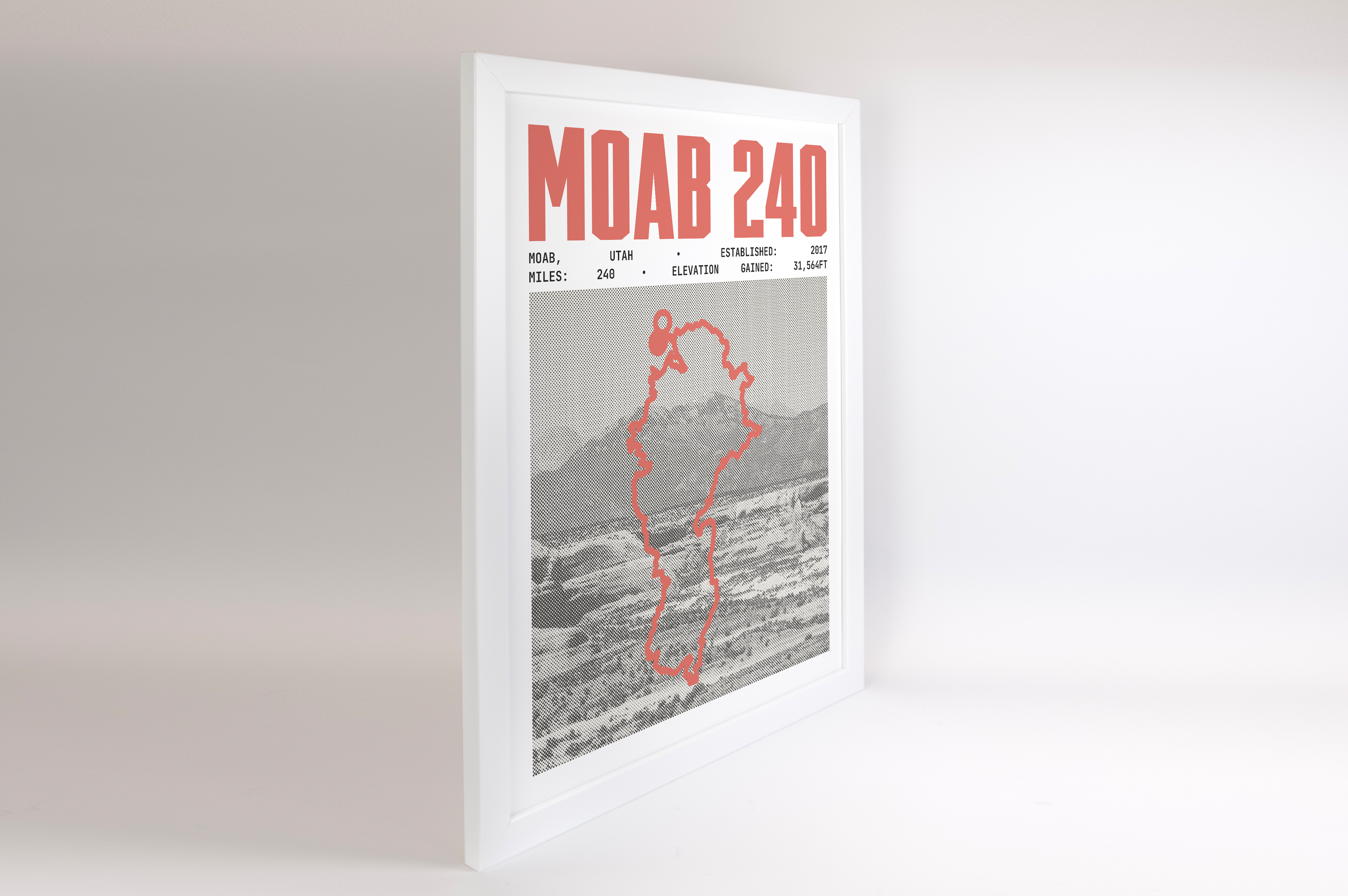 MOAB 240 Endurance Run Poster