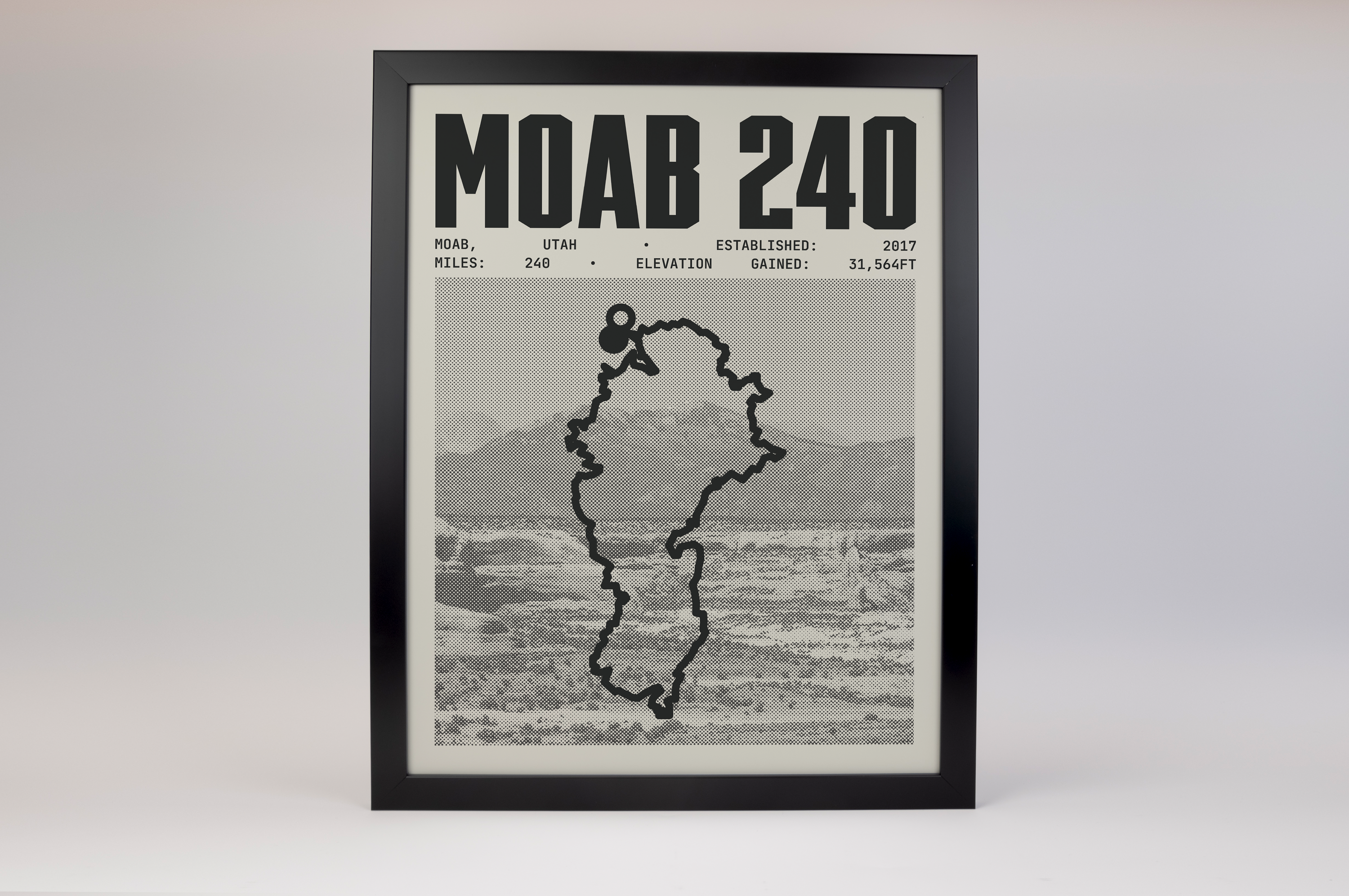 MOAB 240 Endurance Run Poster