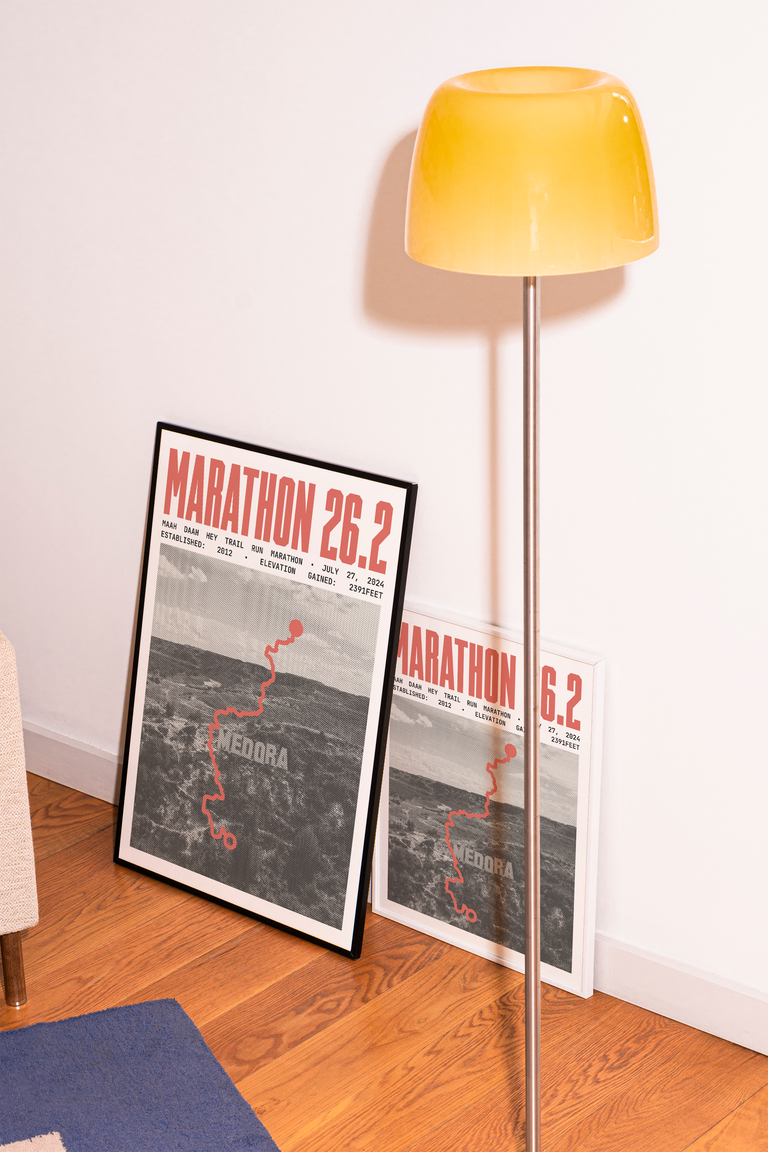 Maah Daah Hey Trail Run Marathon Poster