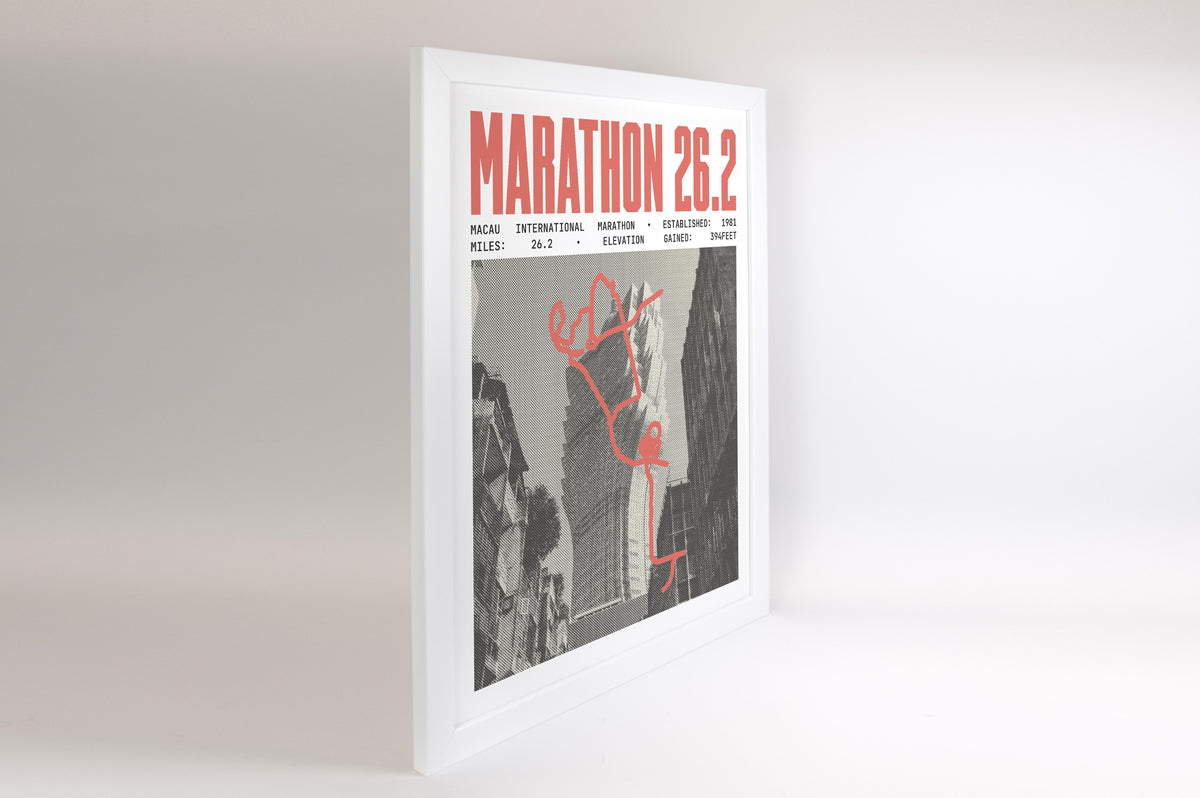 Macau International Marathon Poster