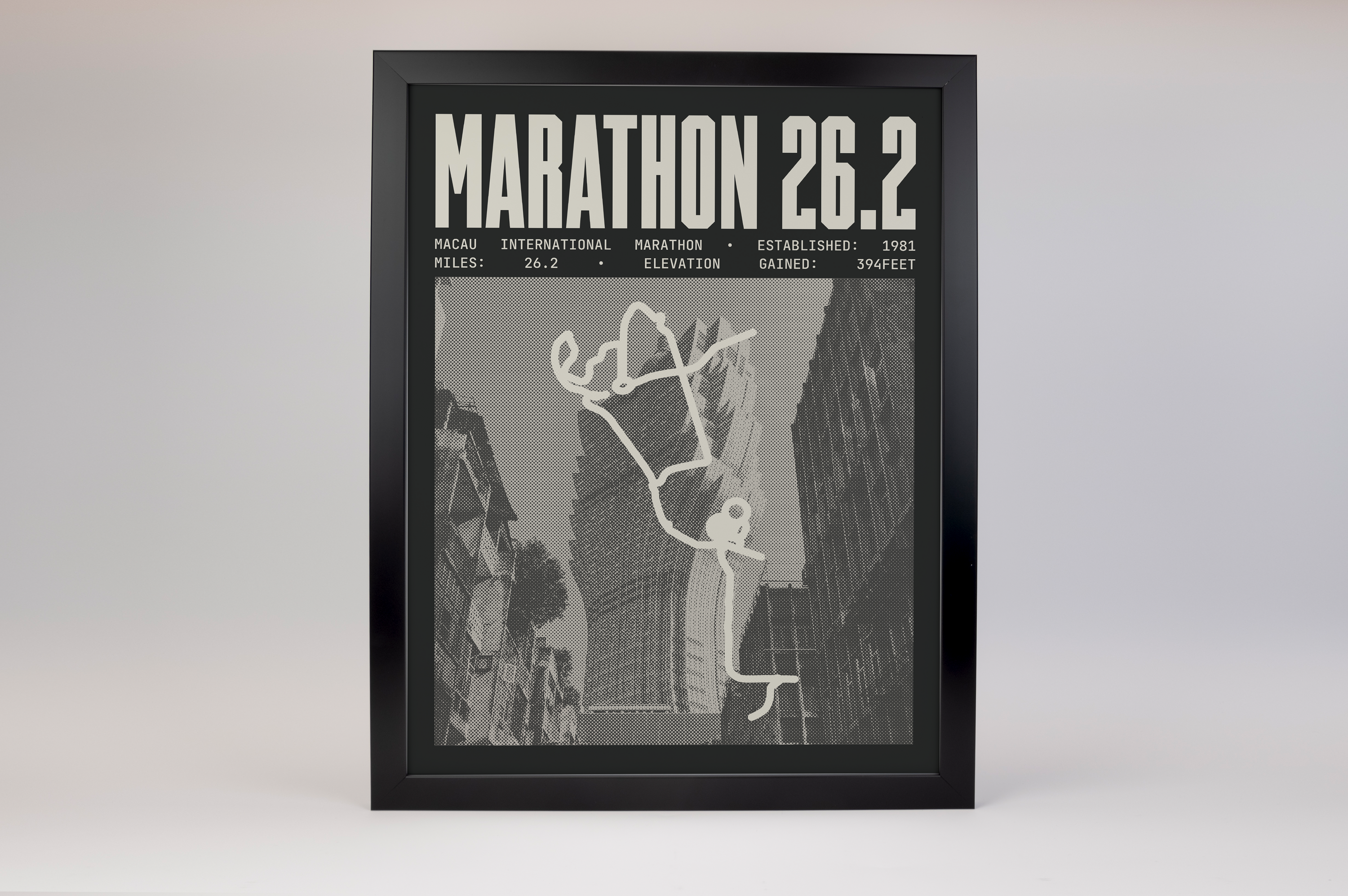 Macau International Marathon Poster