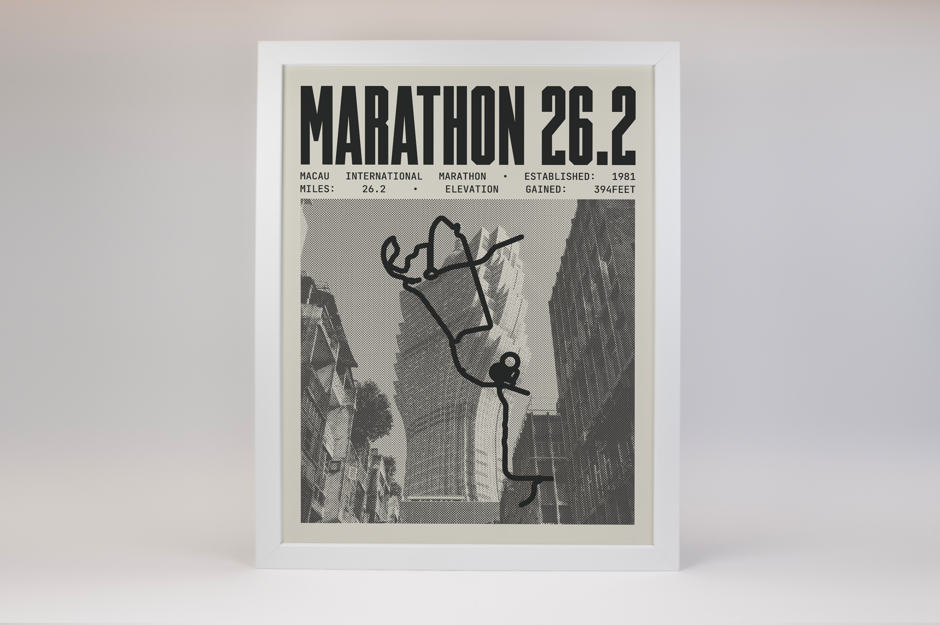 Macau International Marathon Poster
