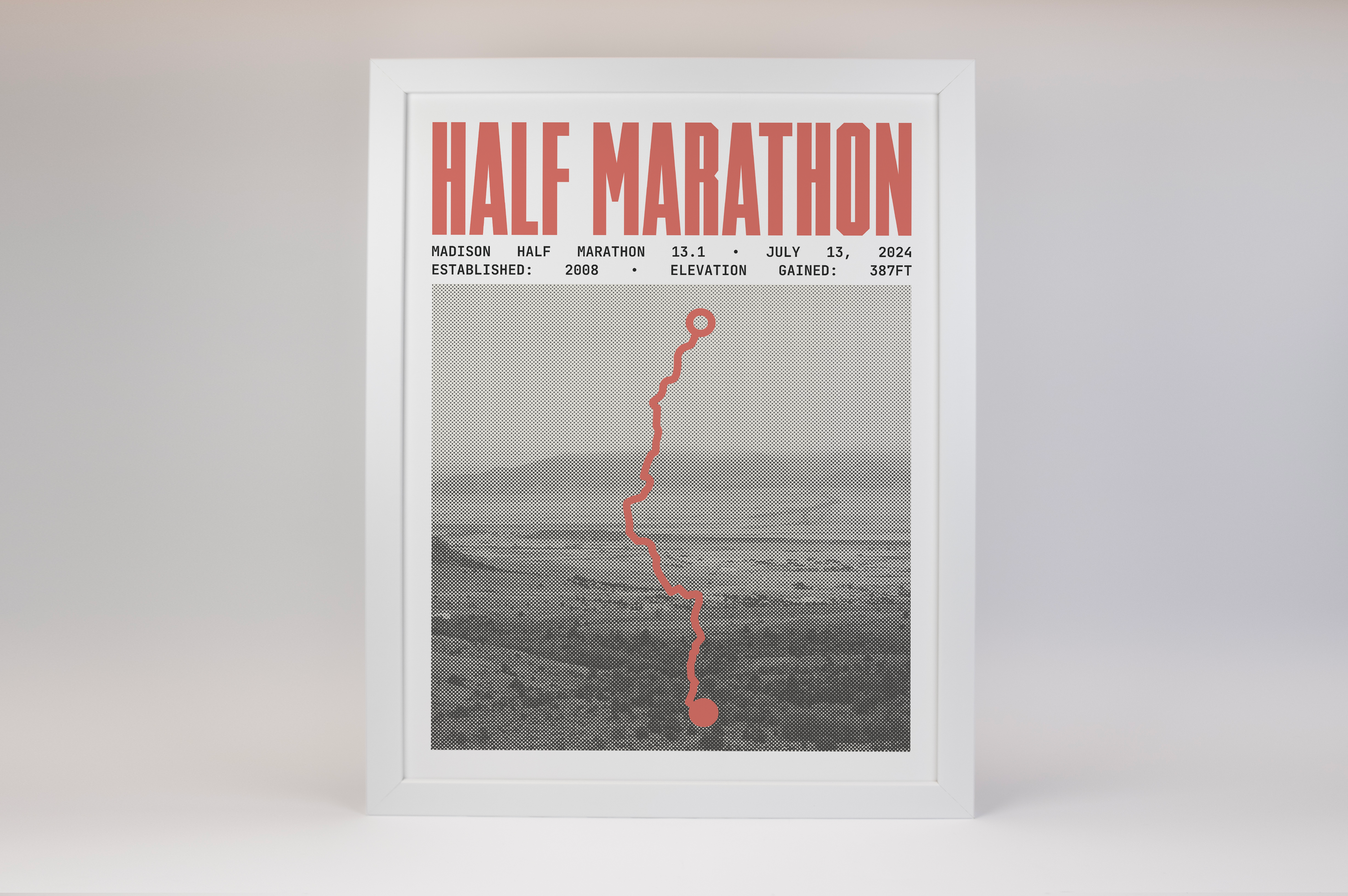 Madison Half-Marathon Poster