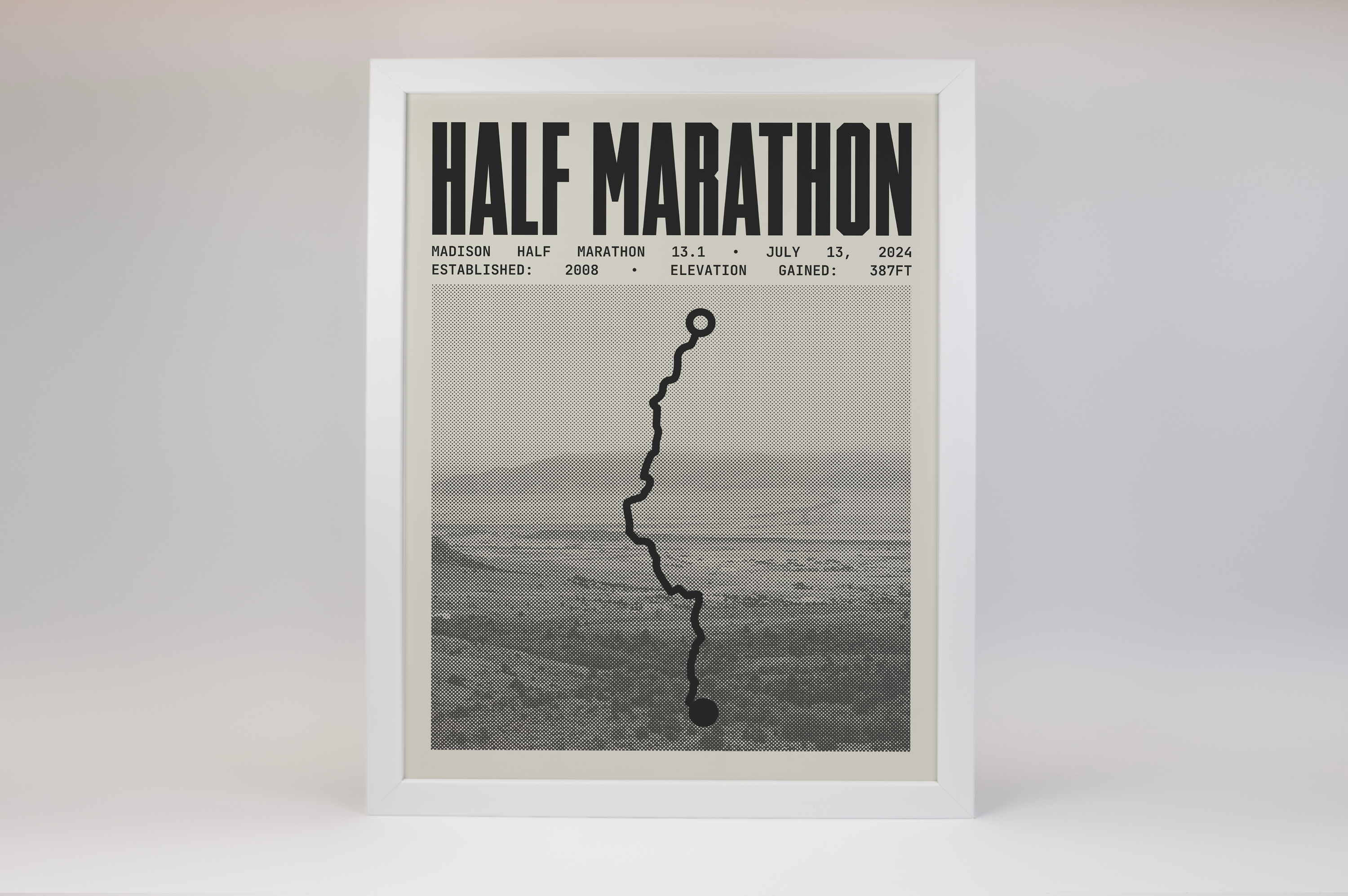 Madison Half-Marathon Poster