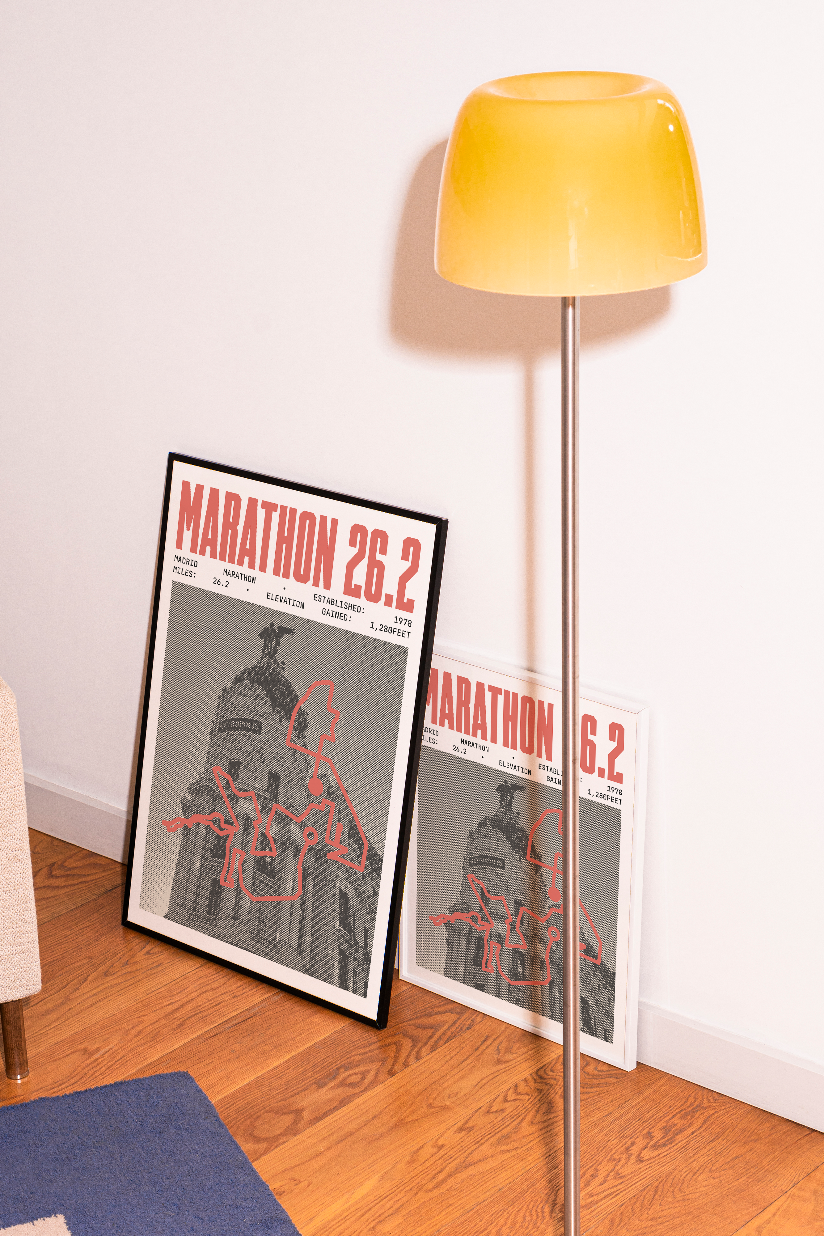 Madrid Marathon Poster