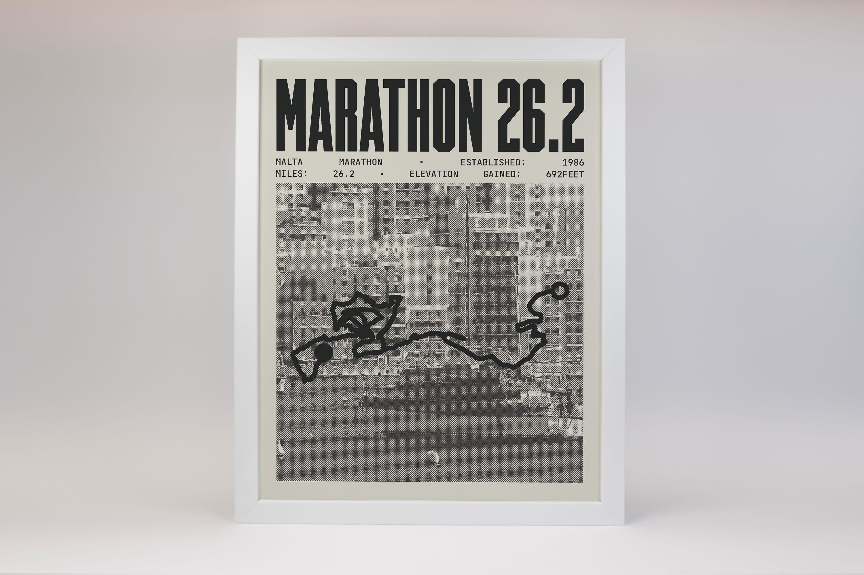 Malta Marathon Poster
