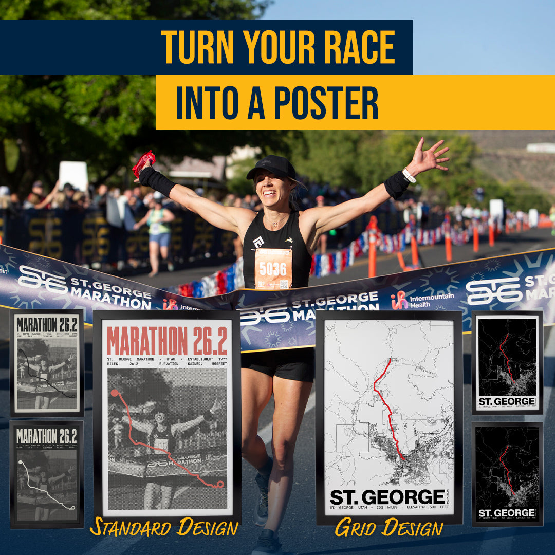 Custom Poster | St. George Marathon