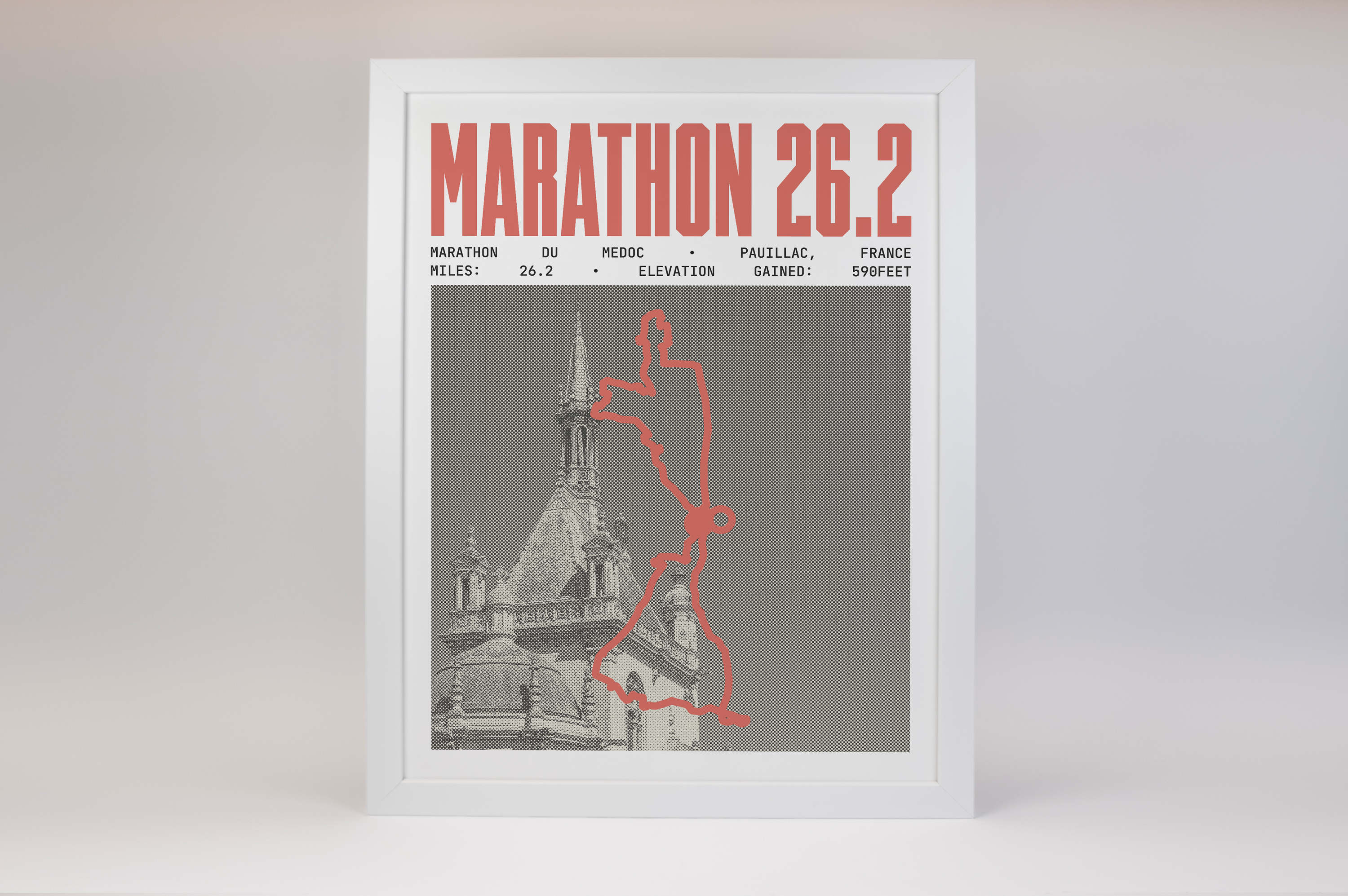 Marathon du Medoc Poster
