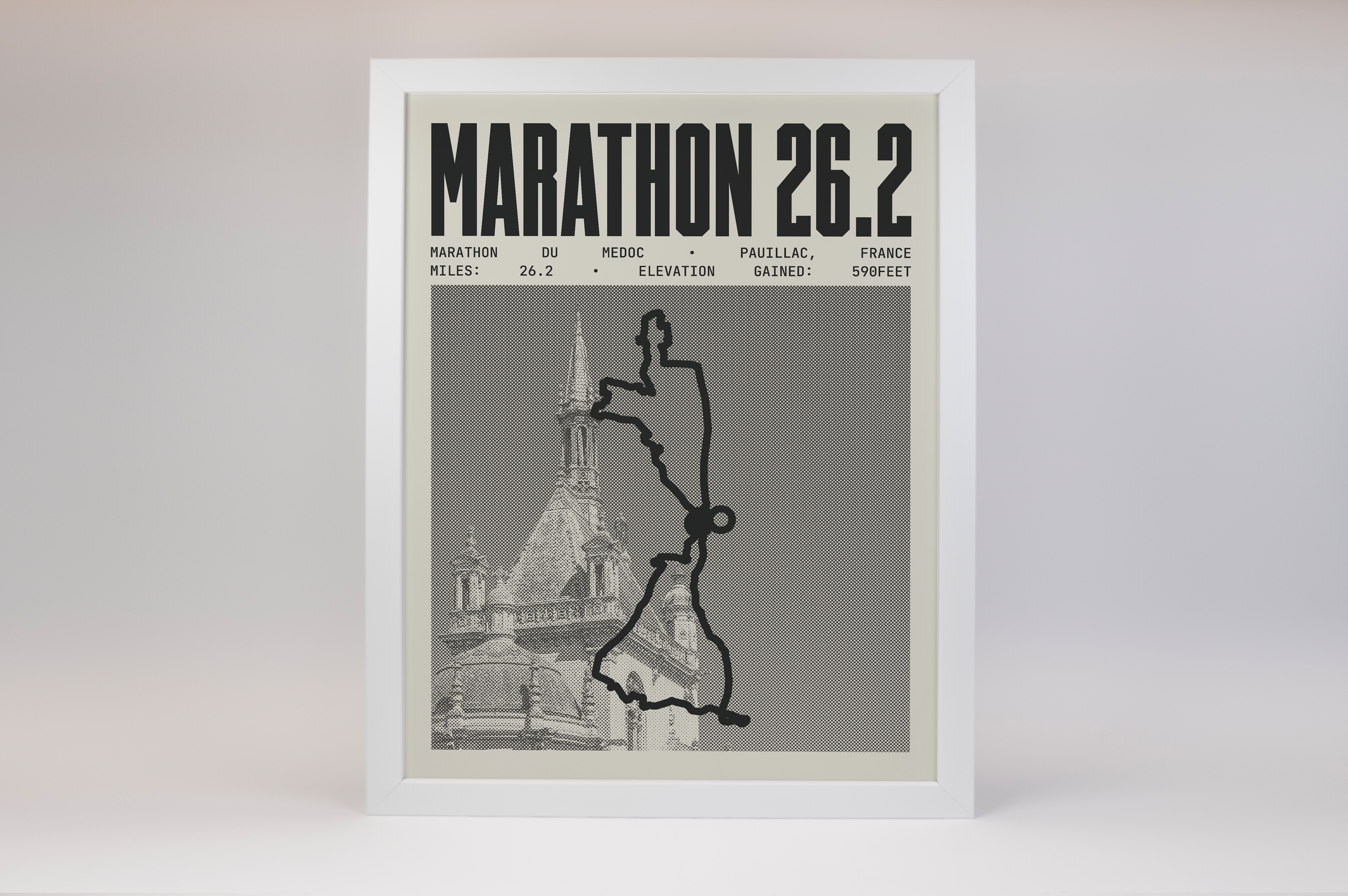 Marathon du Medoc Poster