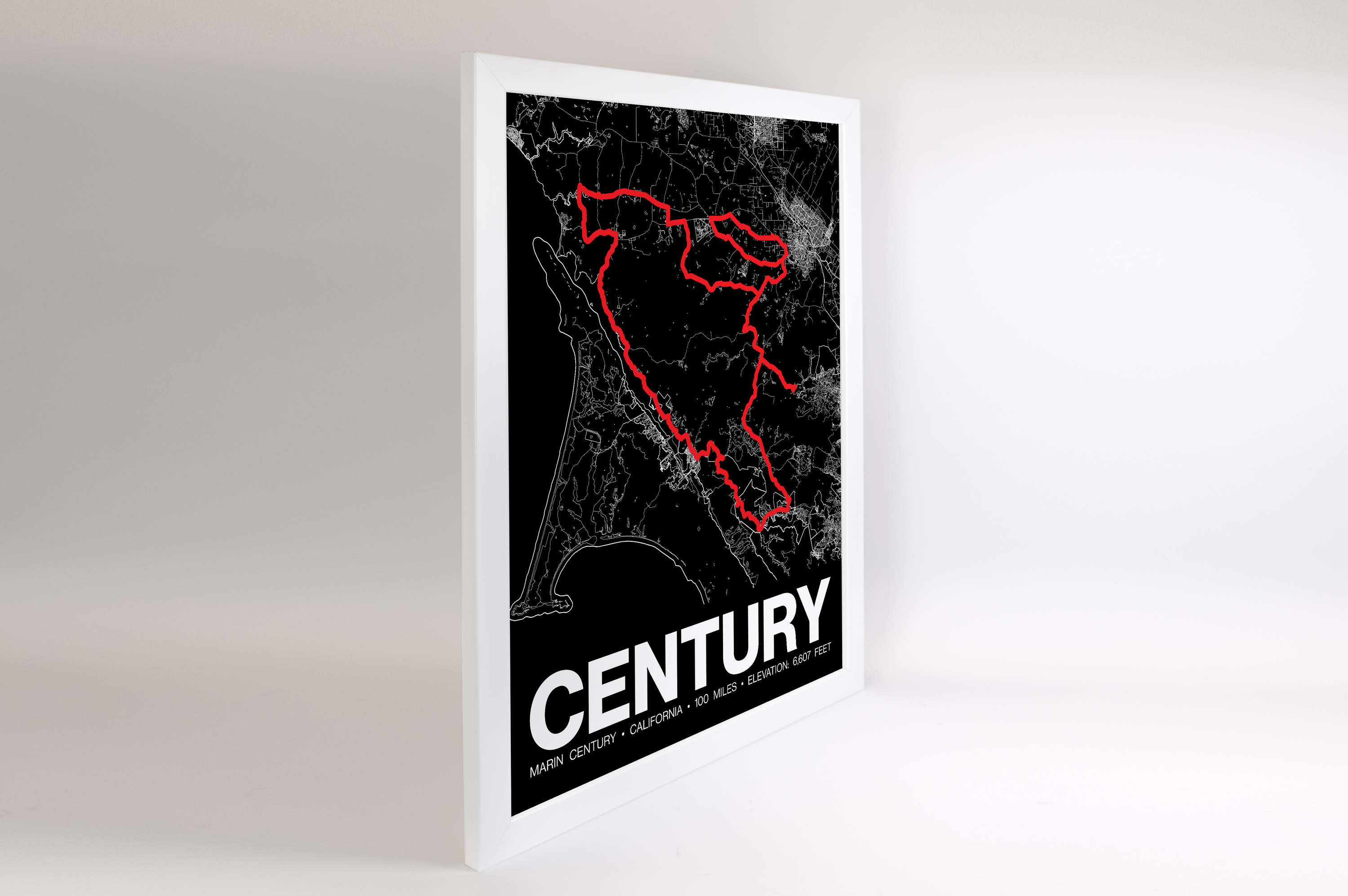 Marin Century Poster - Grid Style