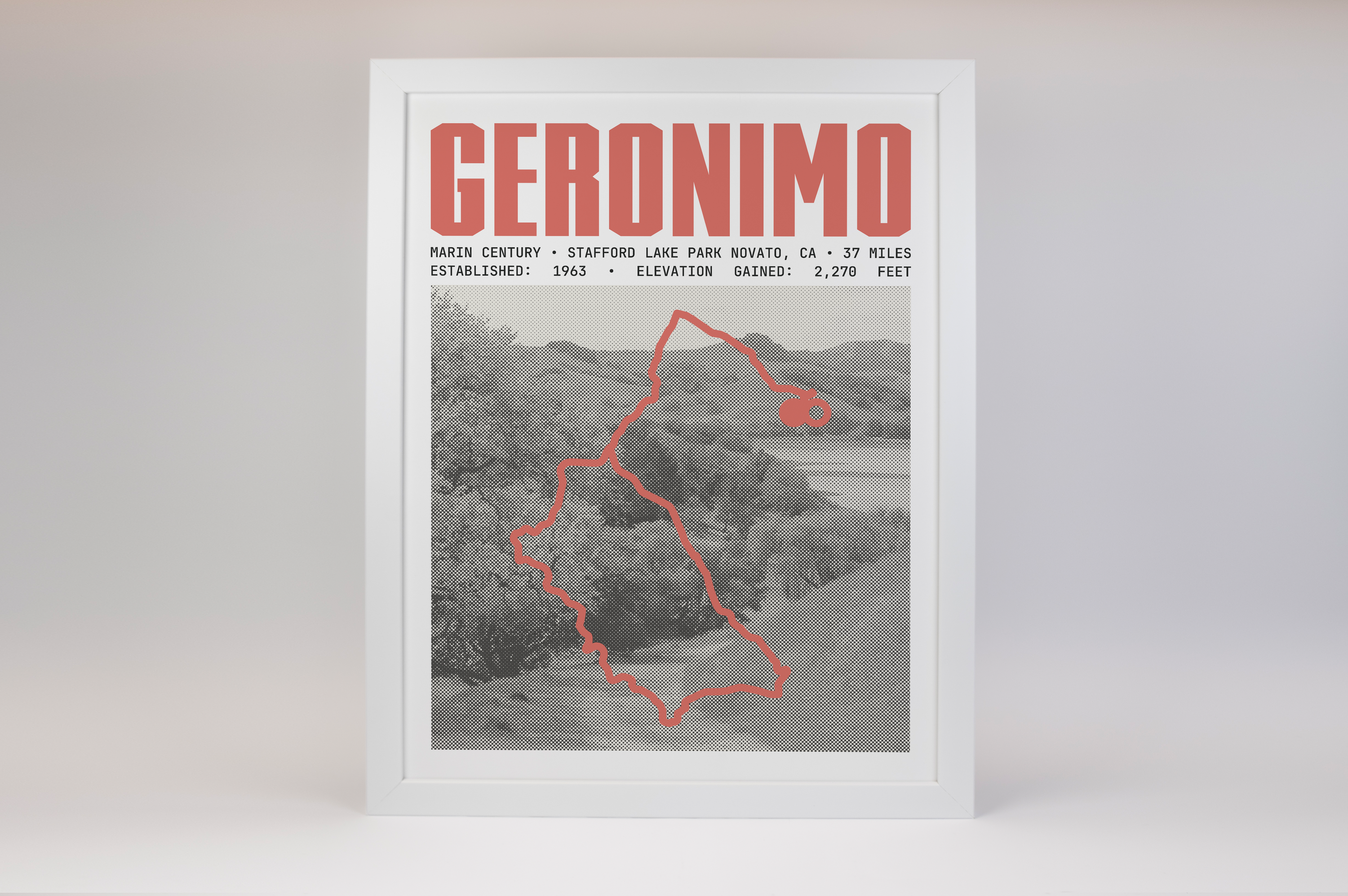 Marin Century - Geronimo Poster