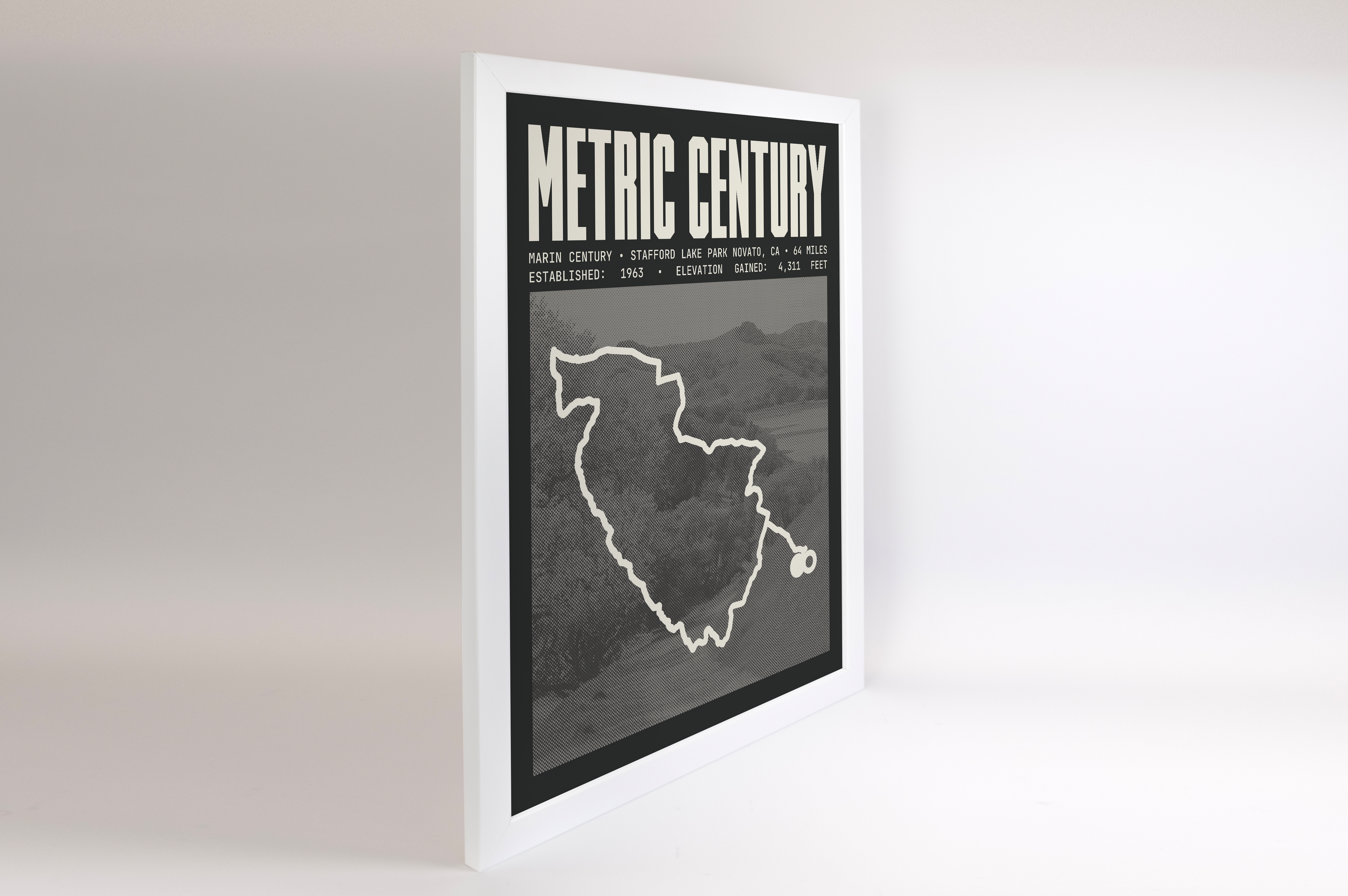 Marin Century - Metric Century Poster