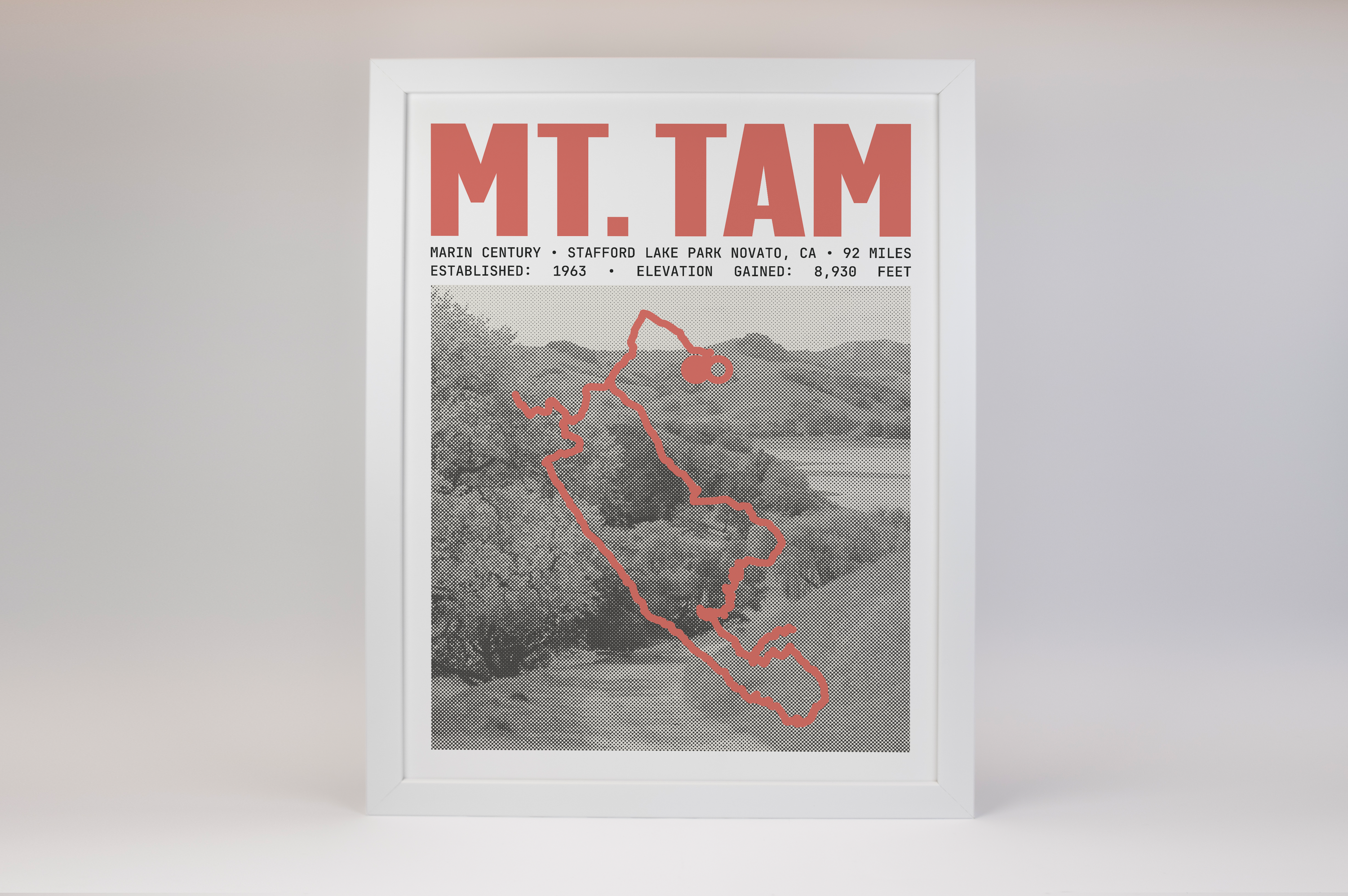 Marin Century - Mt. Tam Poster