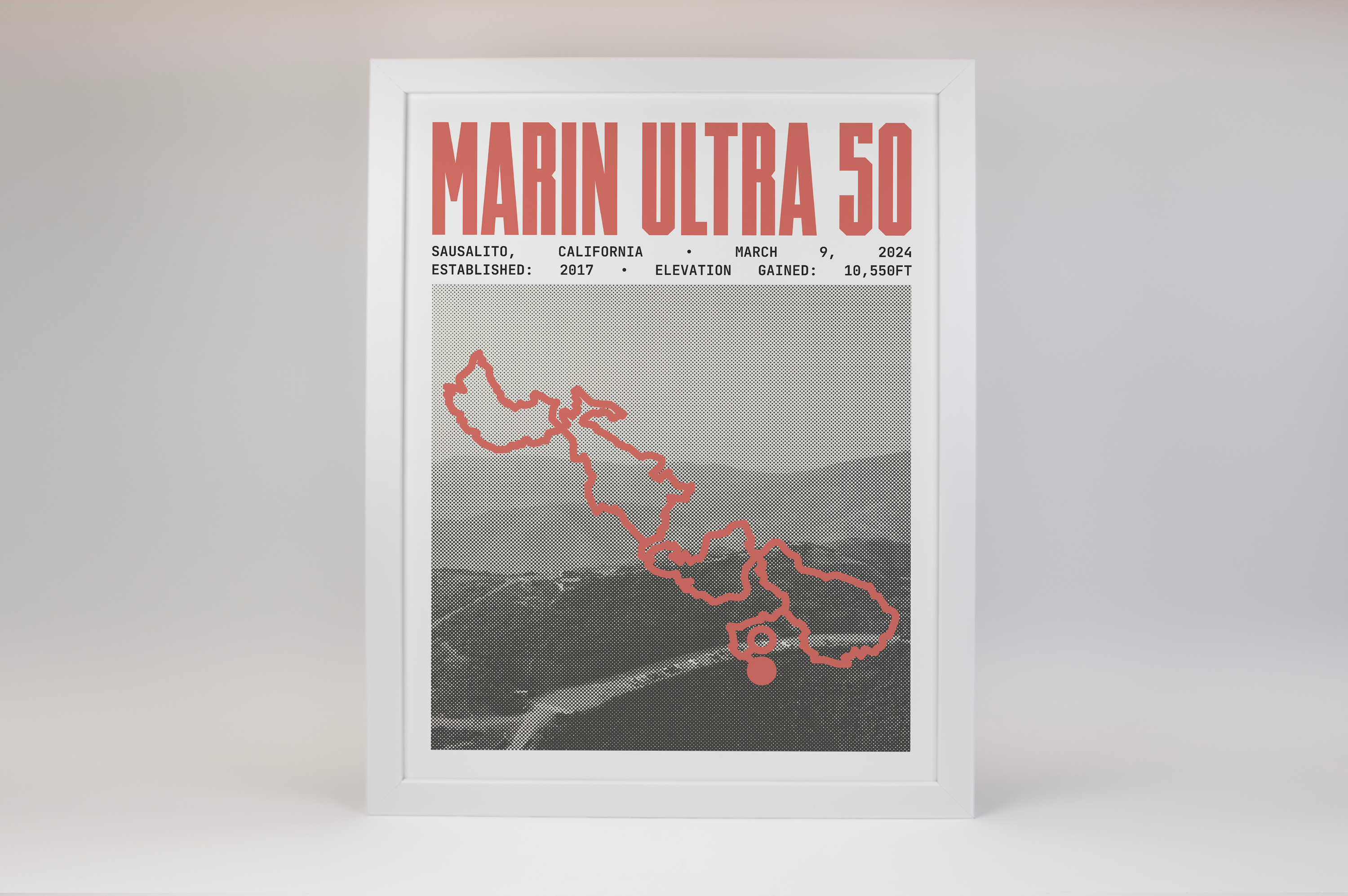 Marin Ultra 50 Endurance Run Poster