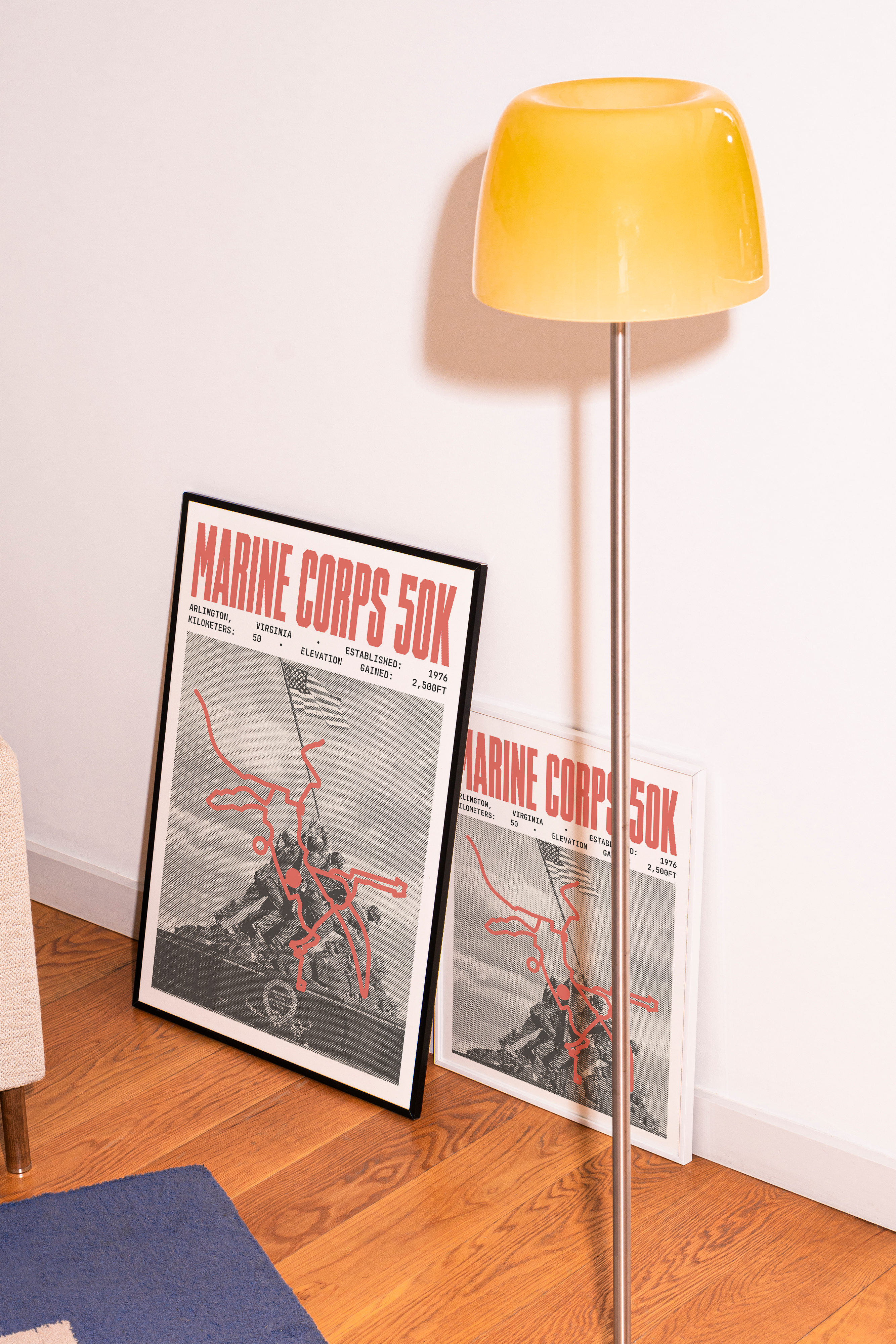 Marine Corps 50 Endurance Run Poster