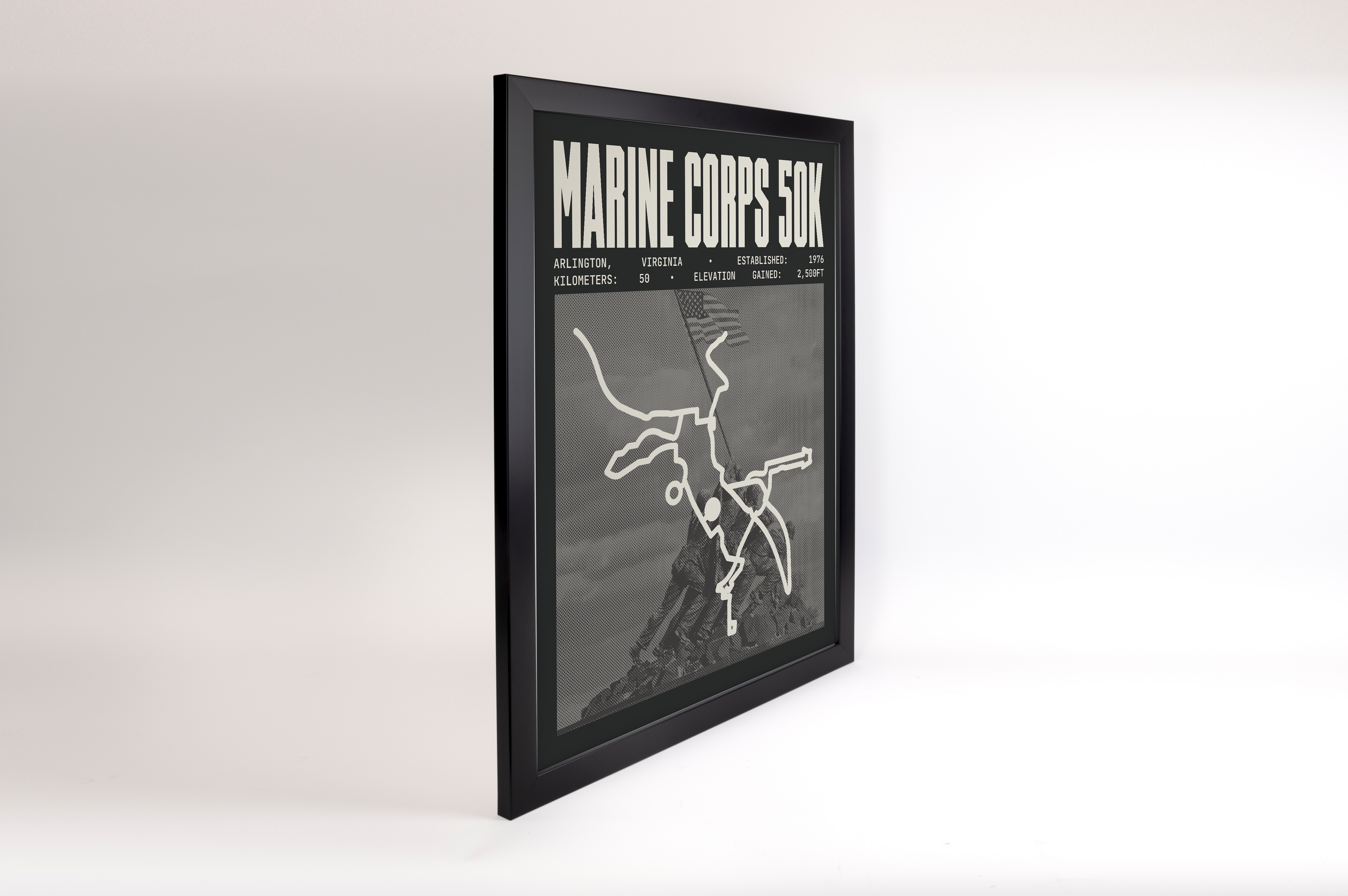 Marine Corps 50 Endurance Run Poster