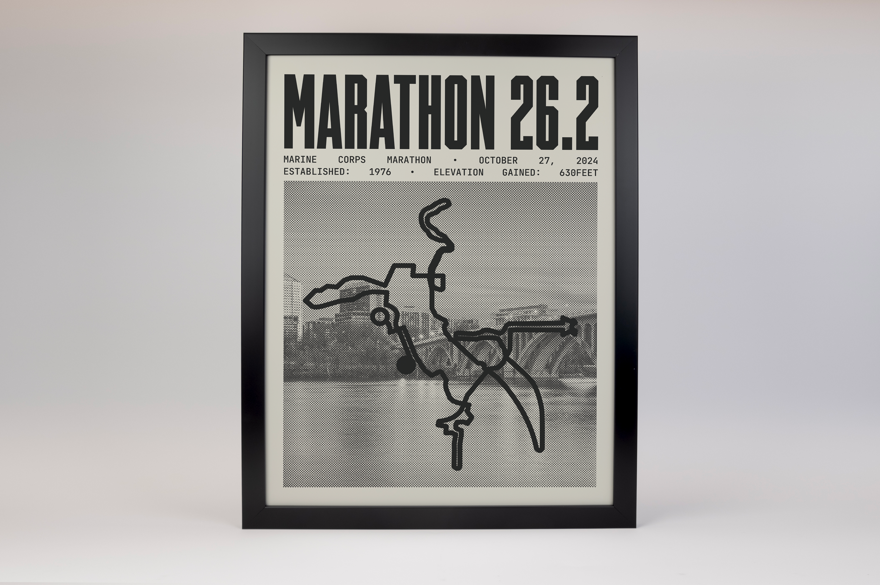 Marine Corps Marathon Poster