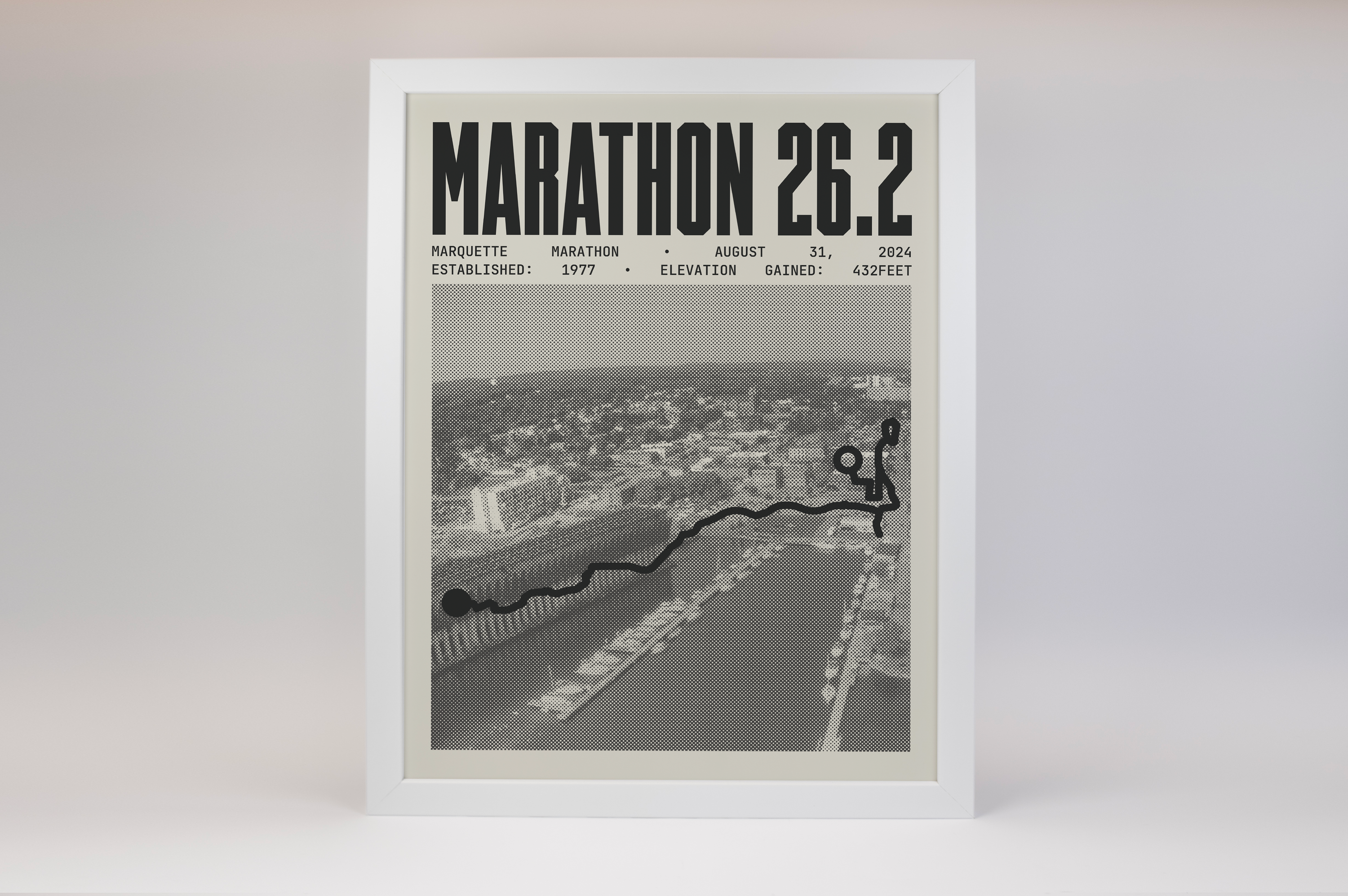 Marquette Marathon Poster