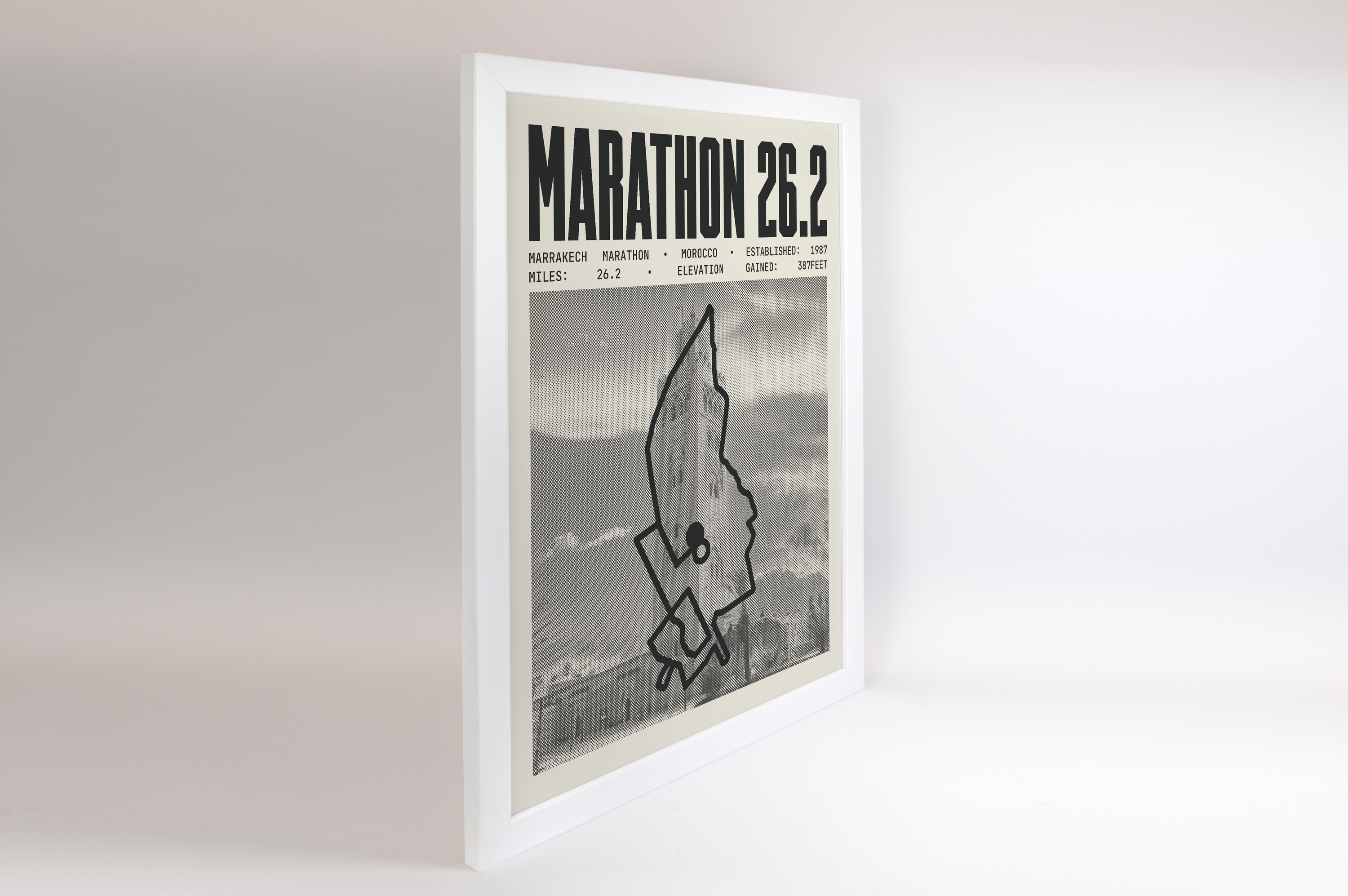 Marrakech Marathon Poster