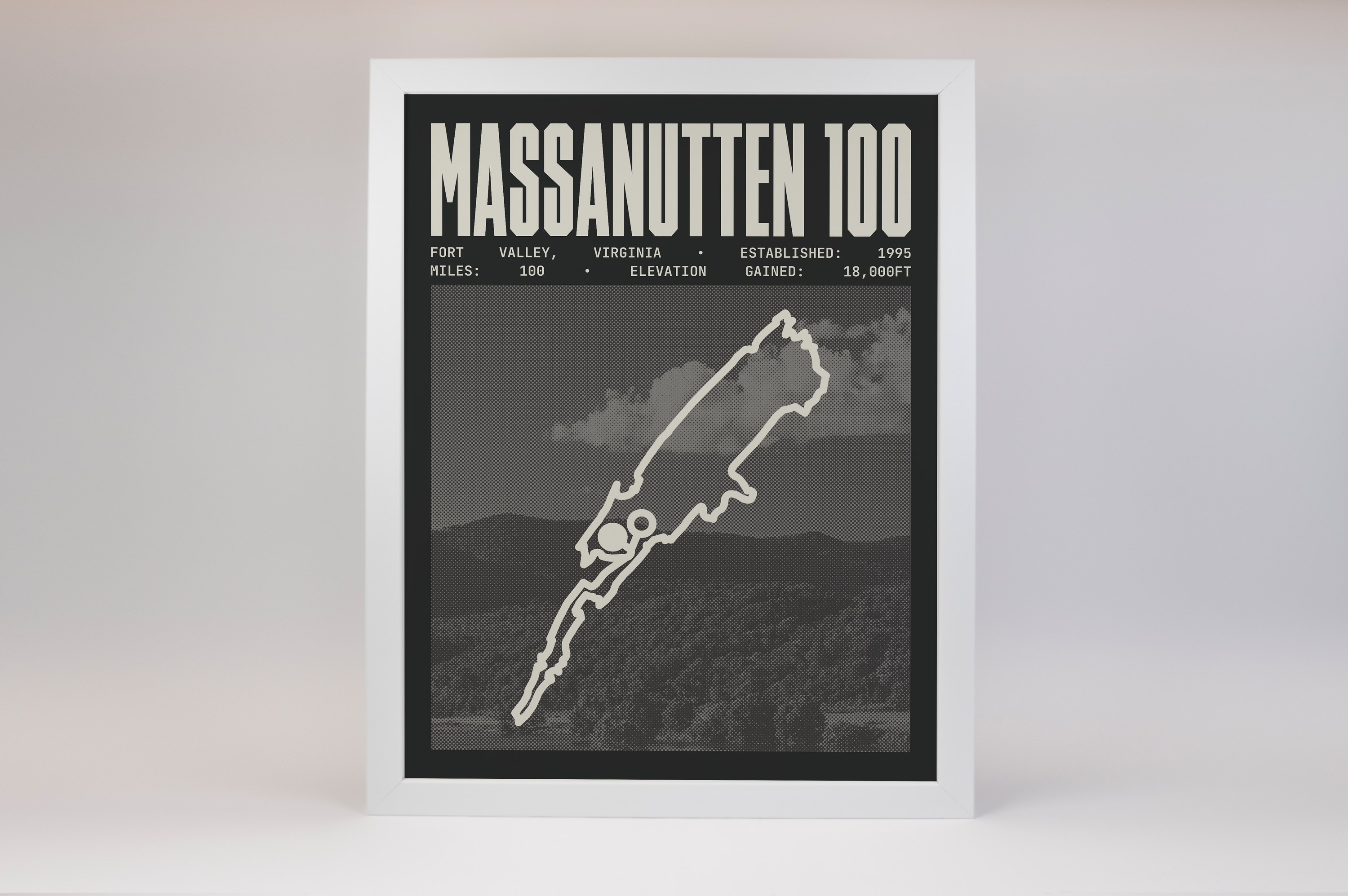 Massanutten 100 Endurance Run Poster