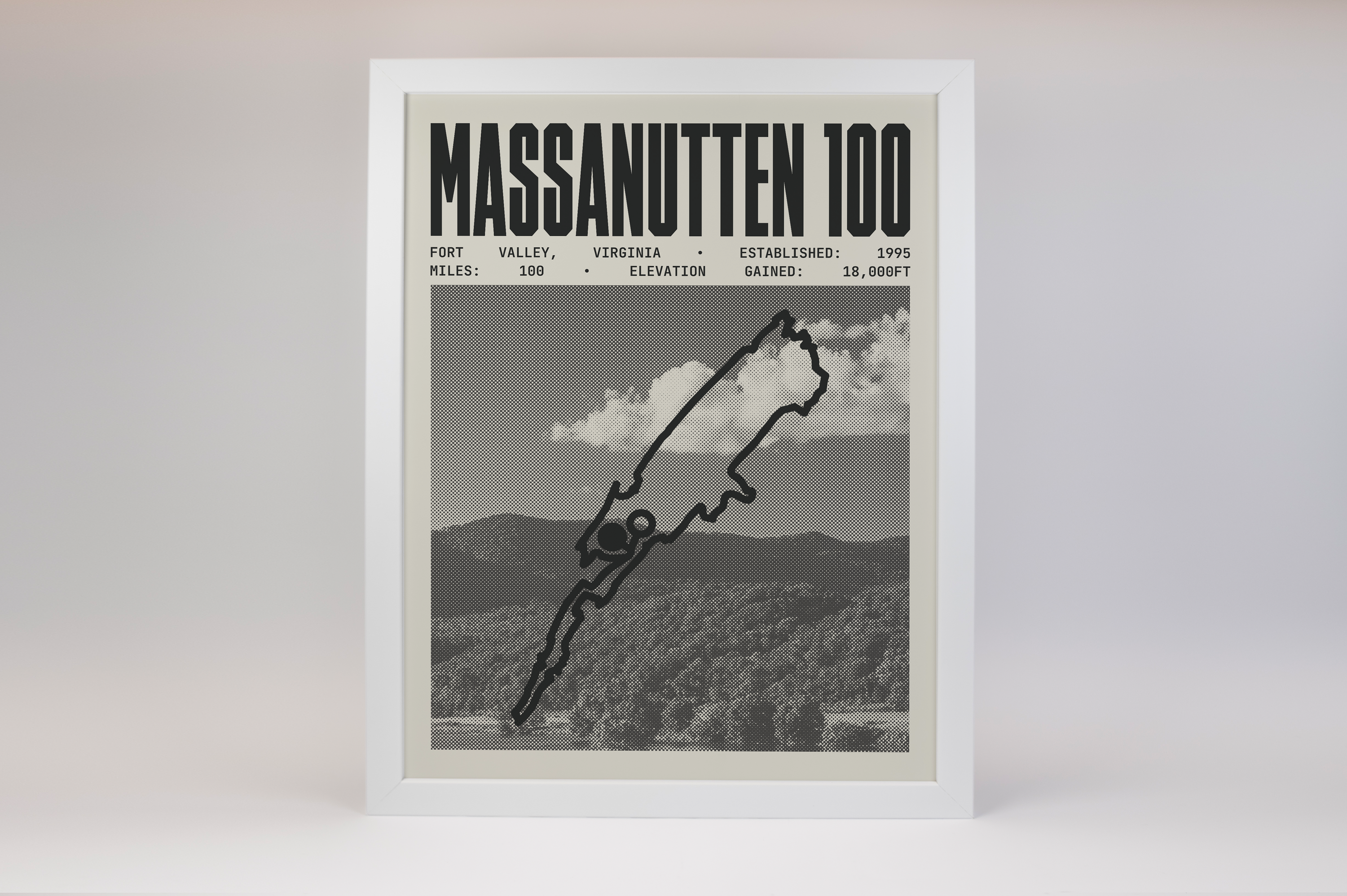 Massanutten 100 Endurance Run Poster