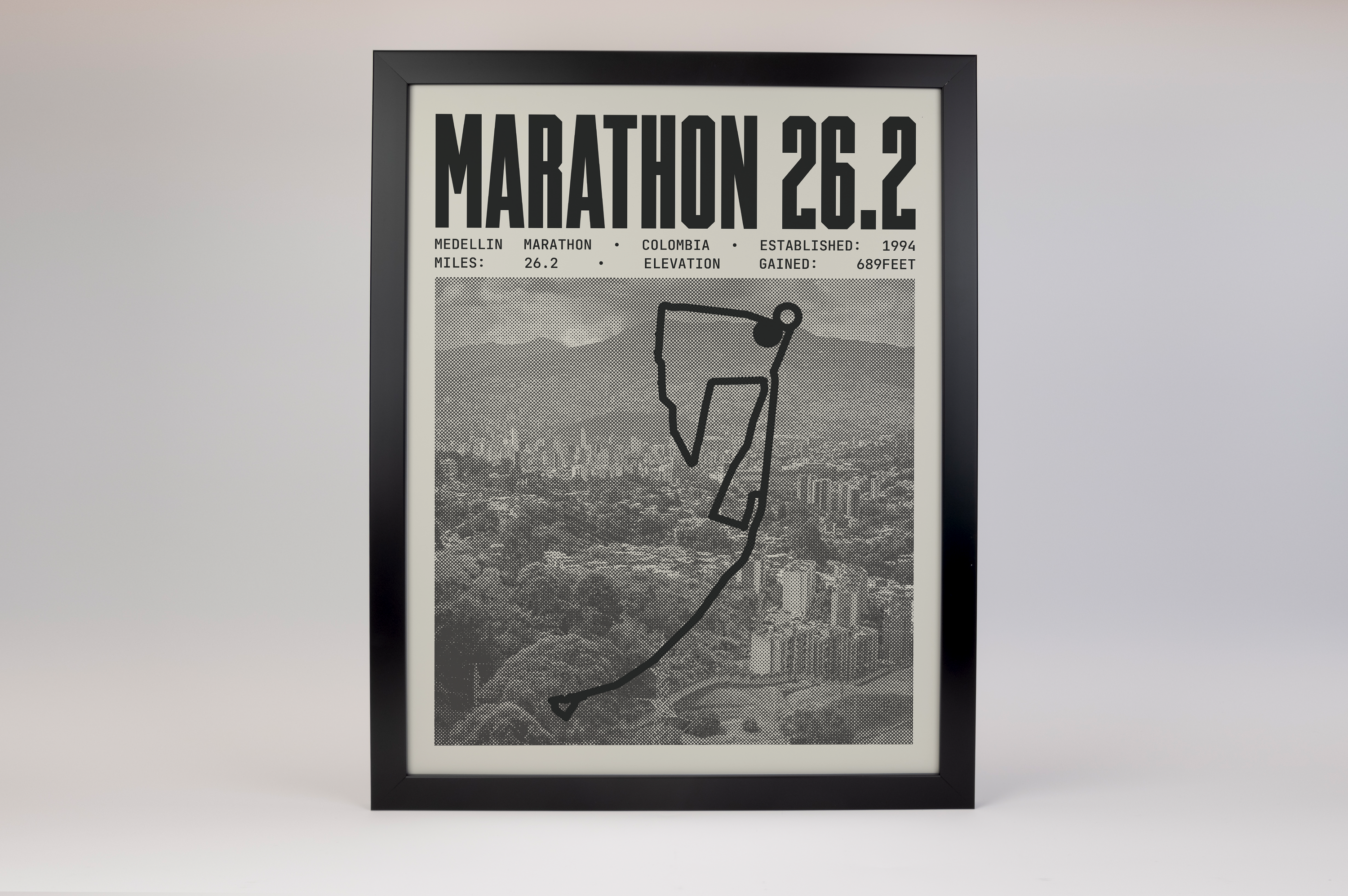 Medellin Marathon Poster