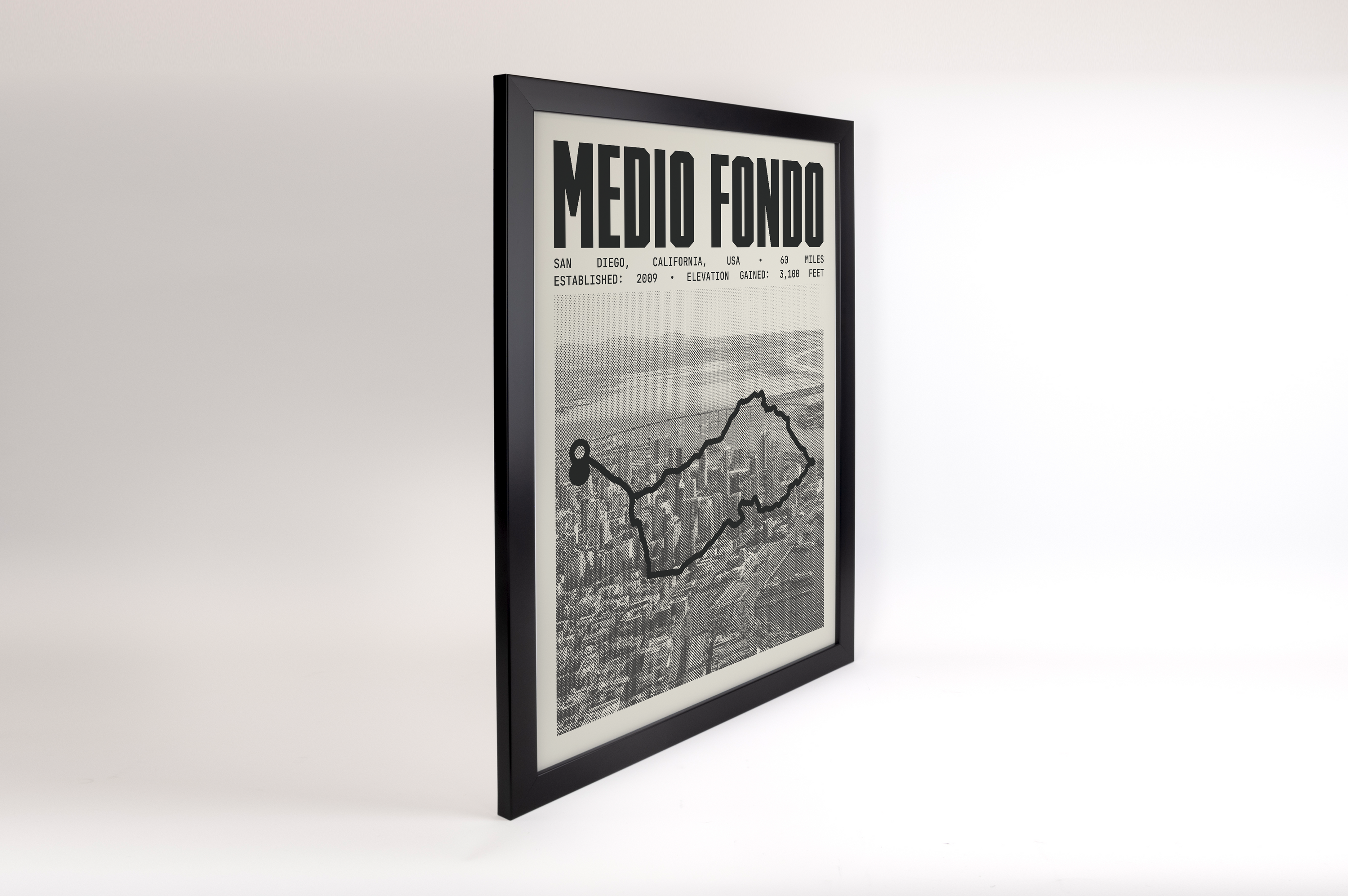 Gran Fondo San Diego - Medio Fondo Poster