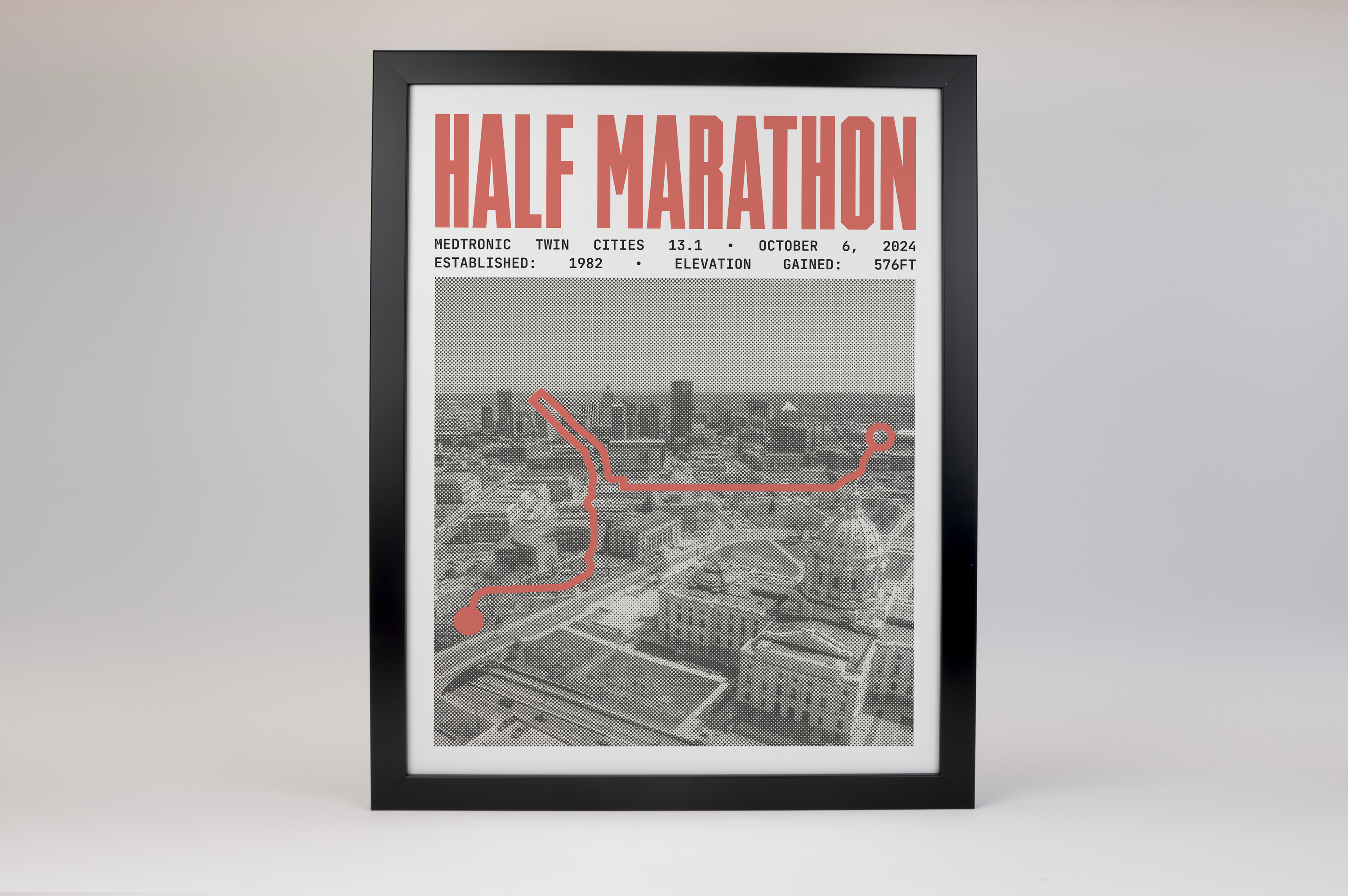 Medtronic Twin Cities Half-Marathon Poster