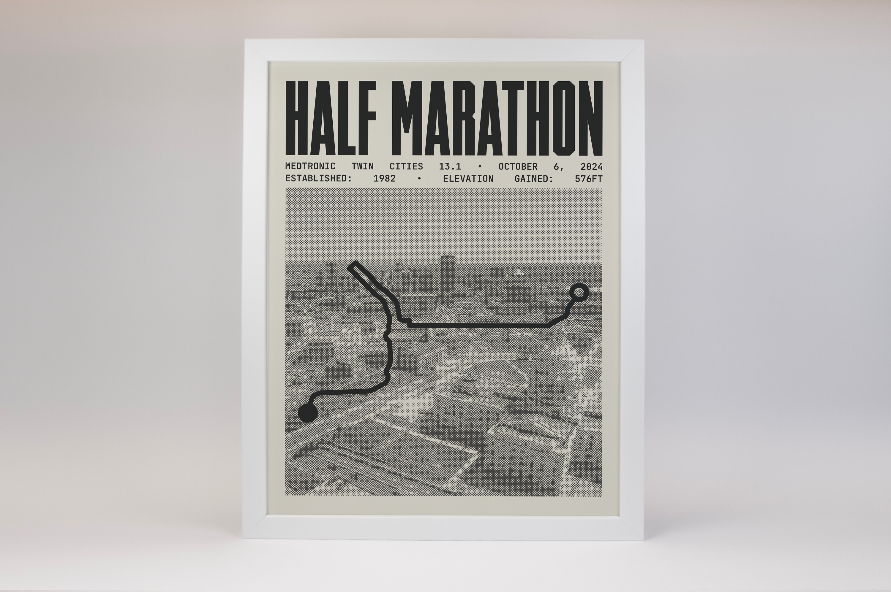 Medtronic Twin Cities Half-Marathon Poster