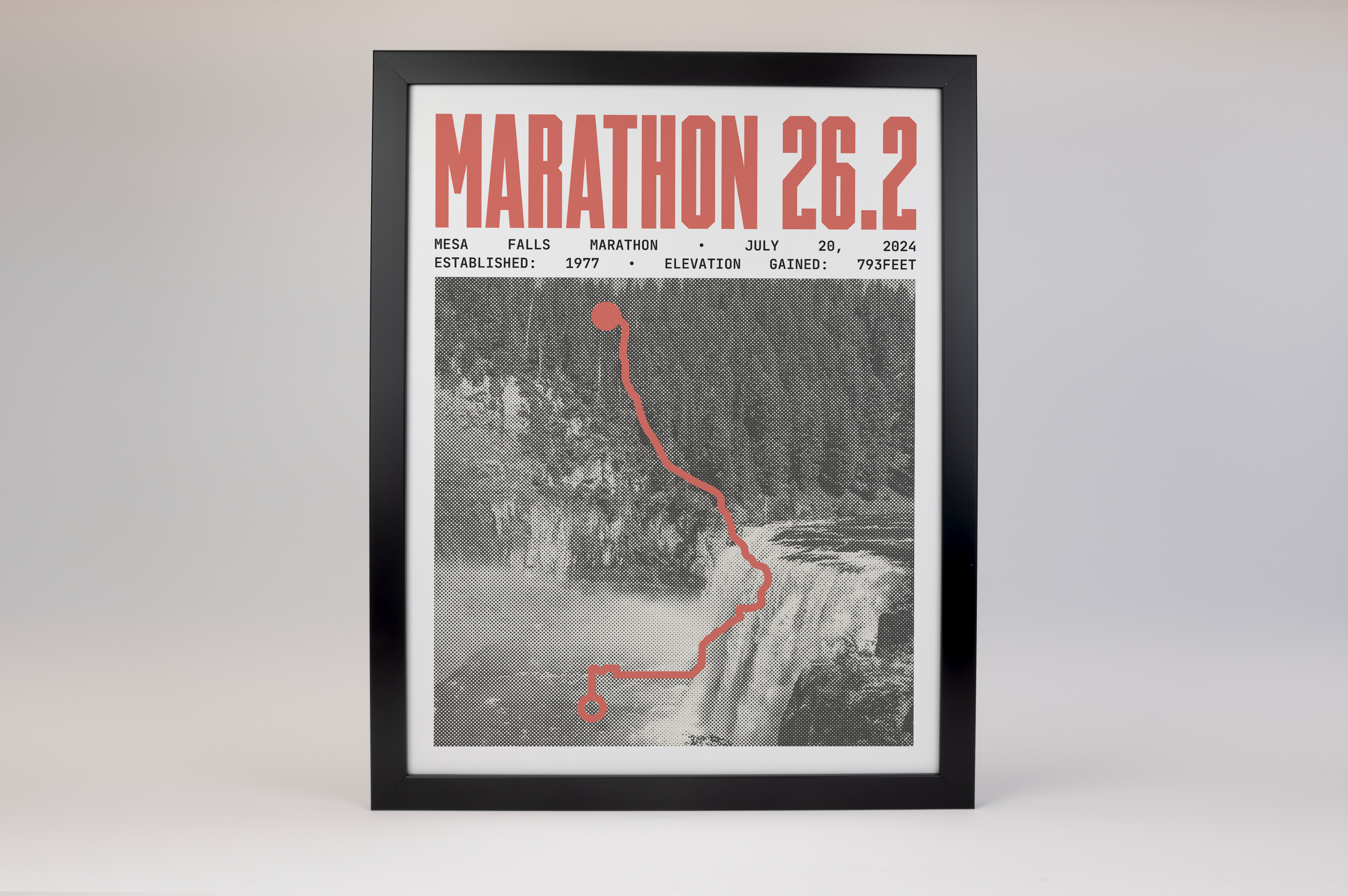 Mesa Falls Marathon Poster