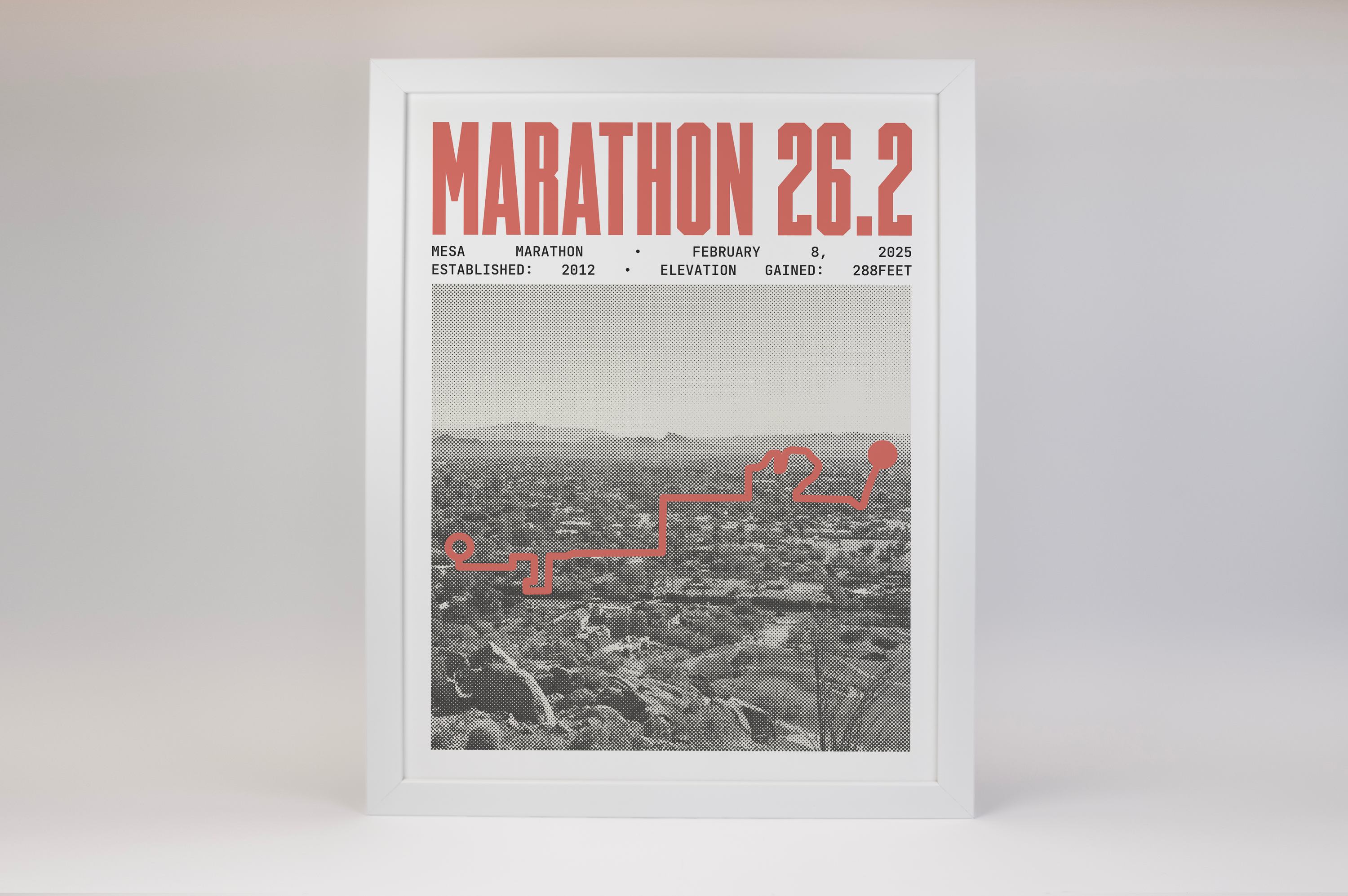 Mesa Marathon Poster