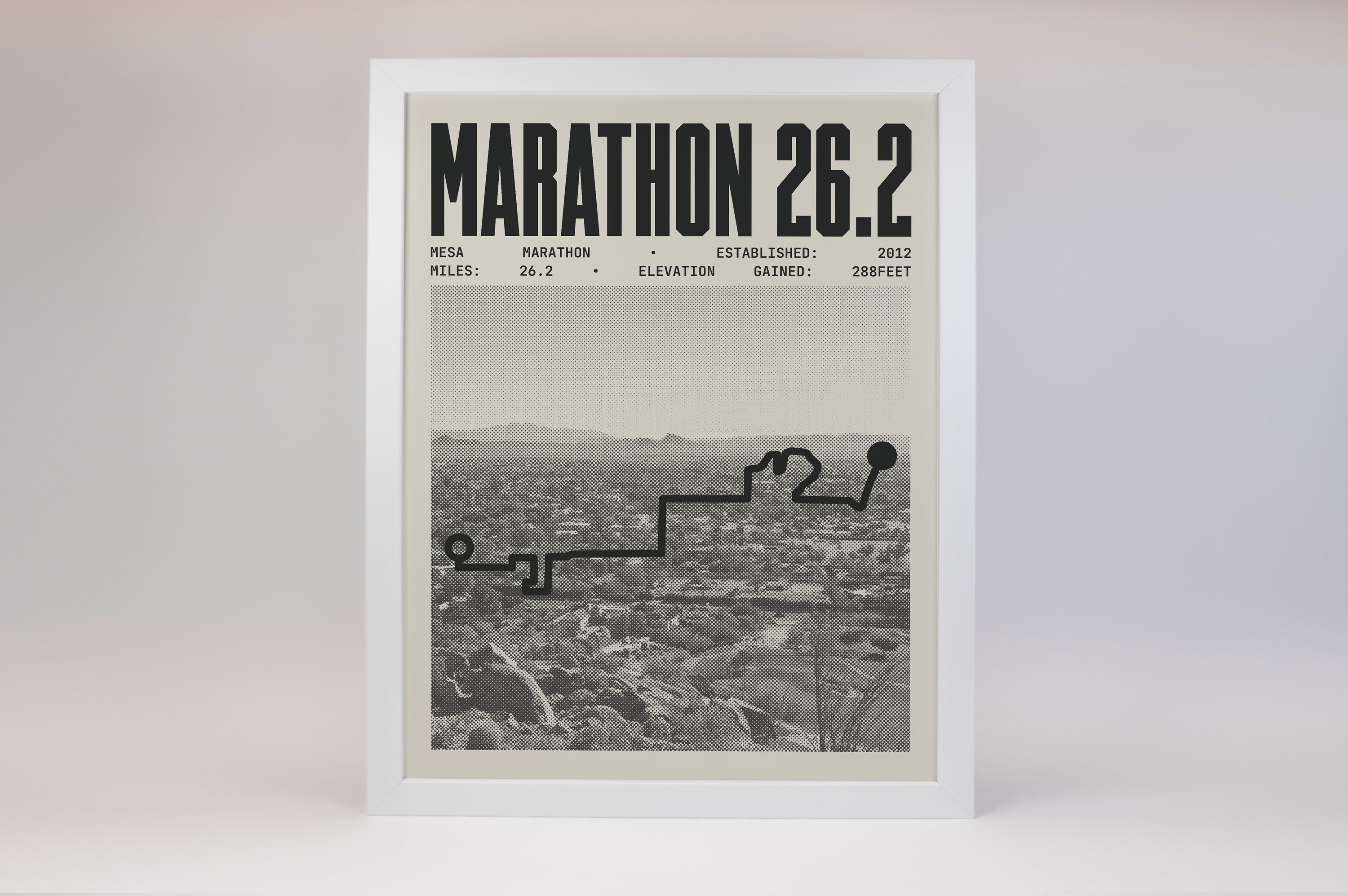 Mesa Marathon Poster