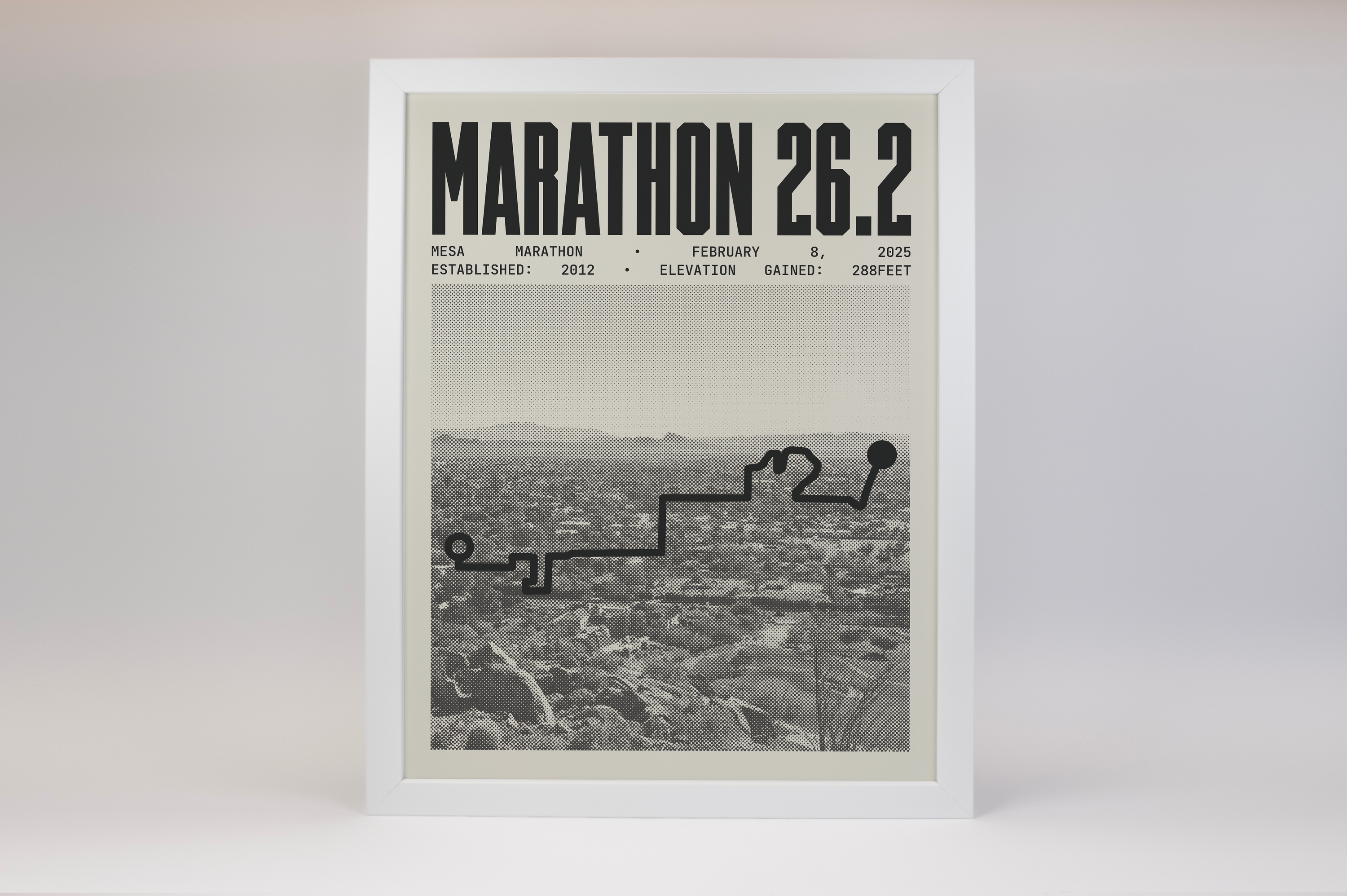 Mesa Marathon Poster