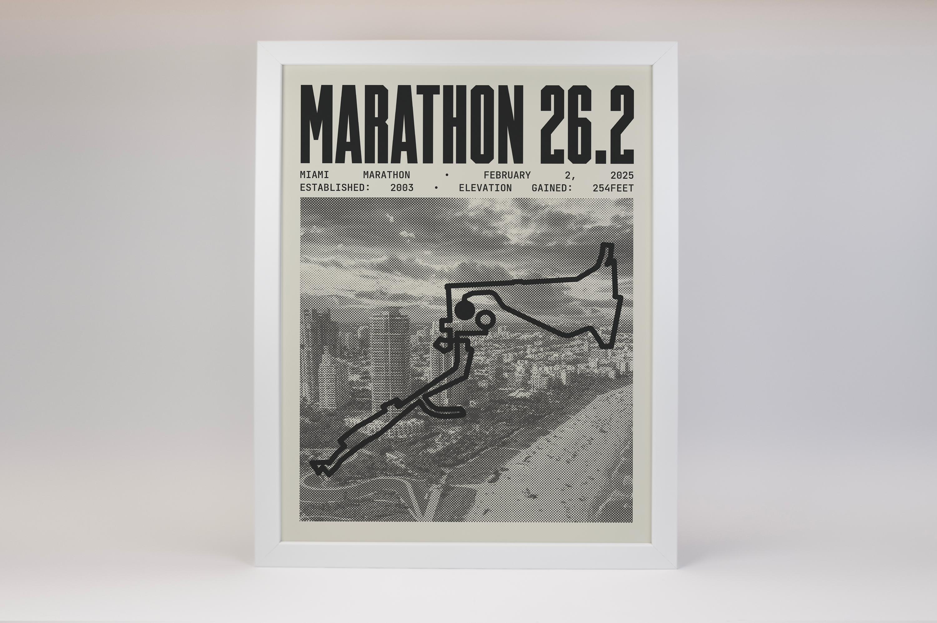 Miami Marathon Poster