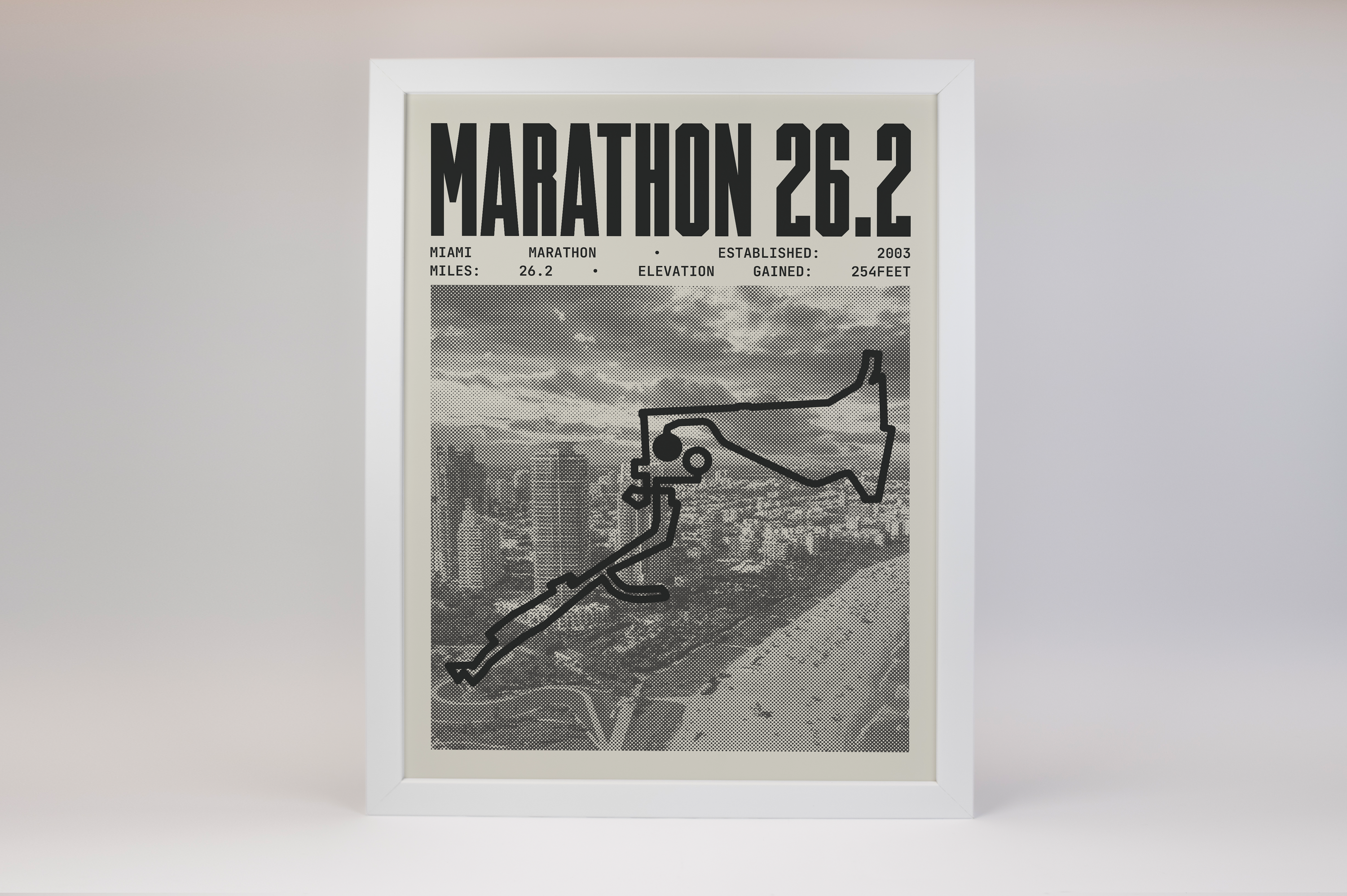 Miami Marathon Poster