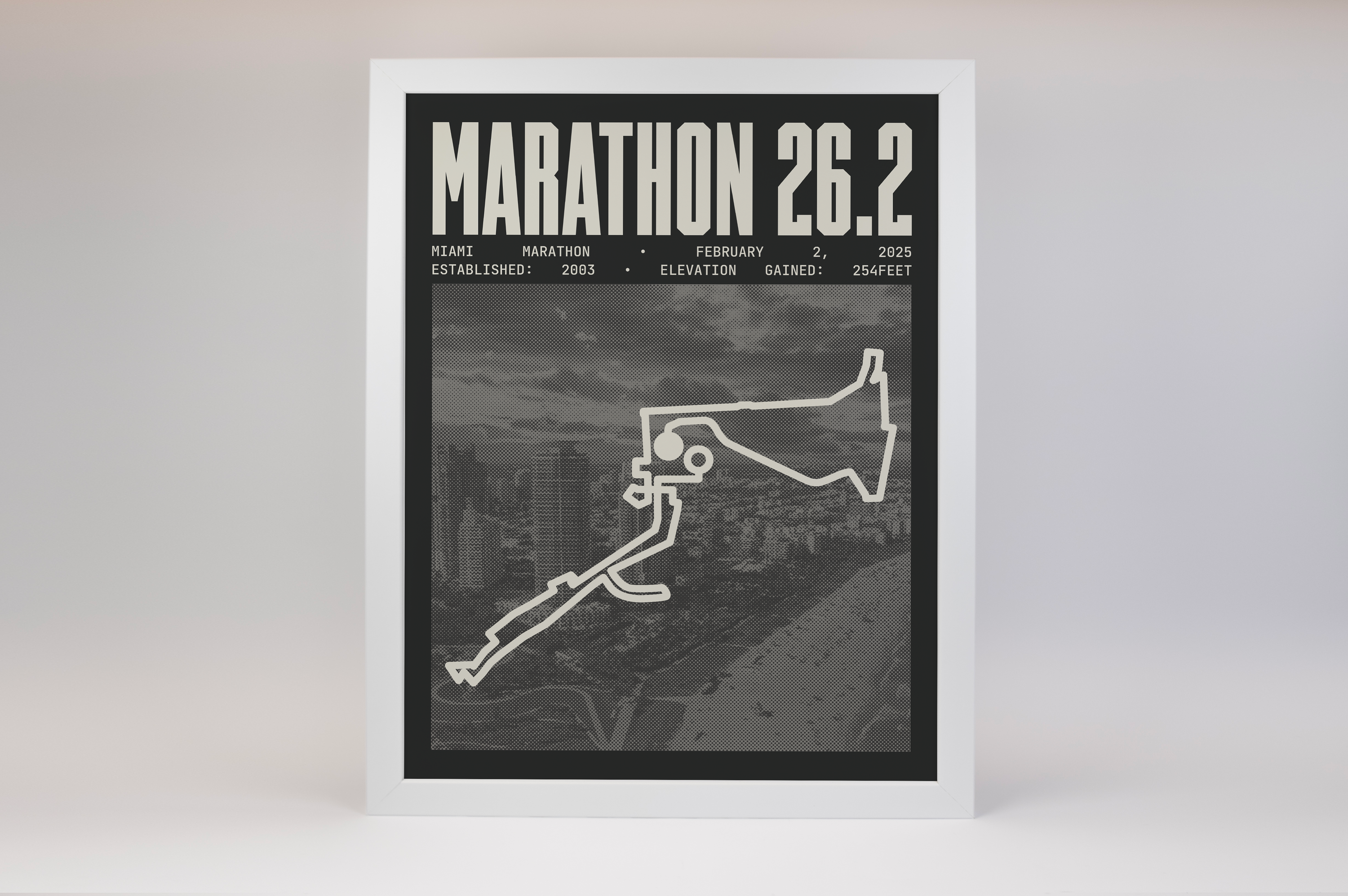 Miami Marathon Poster