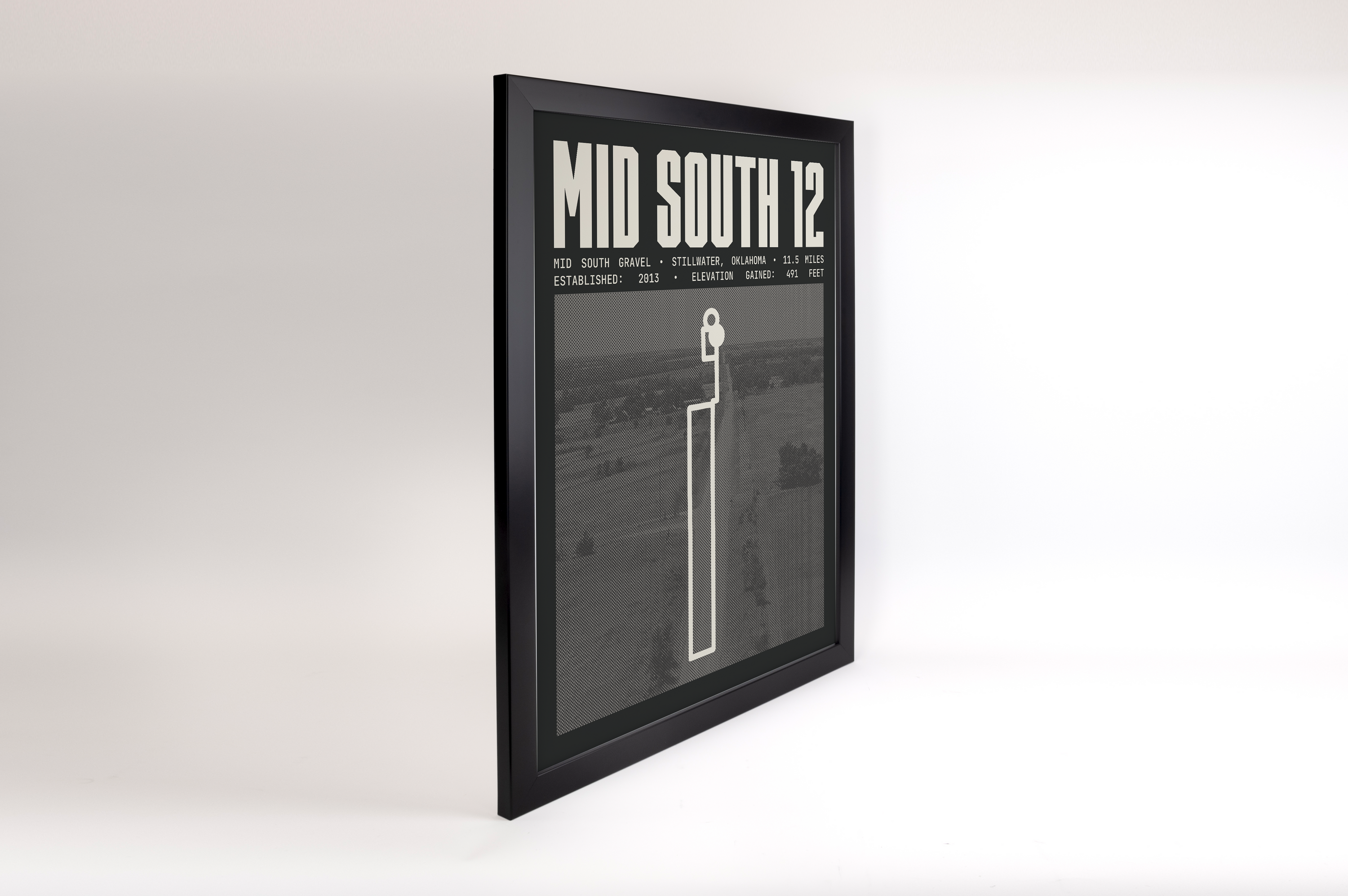 Mid South Gravel - 12 Miles Poster
