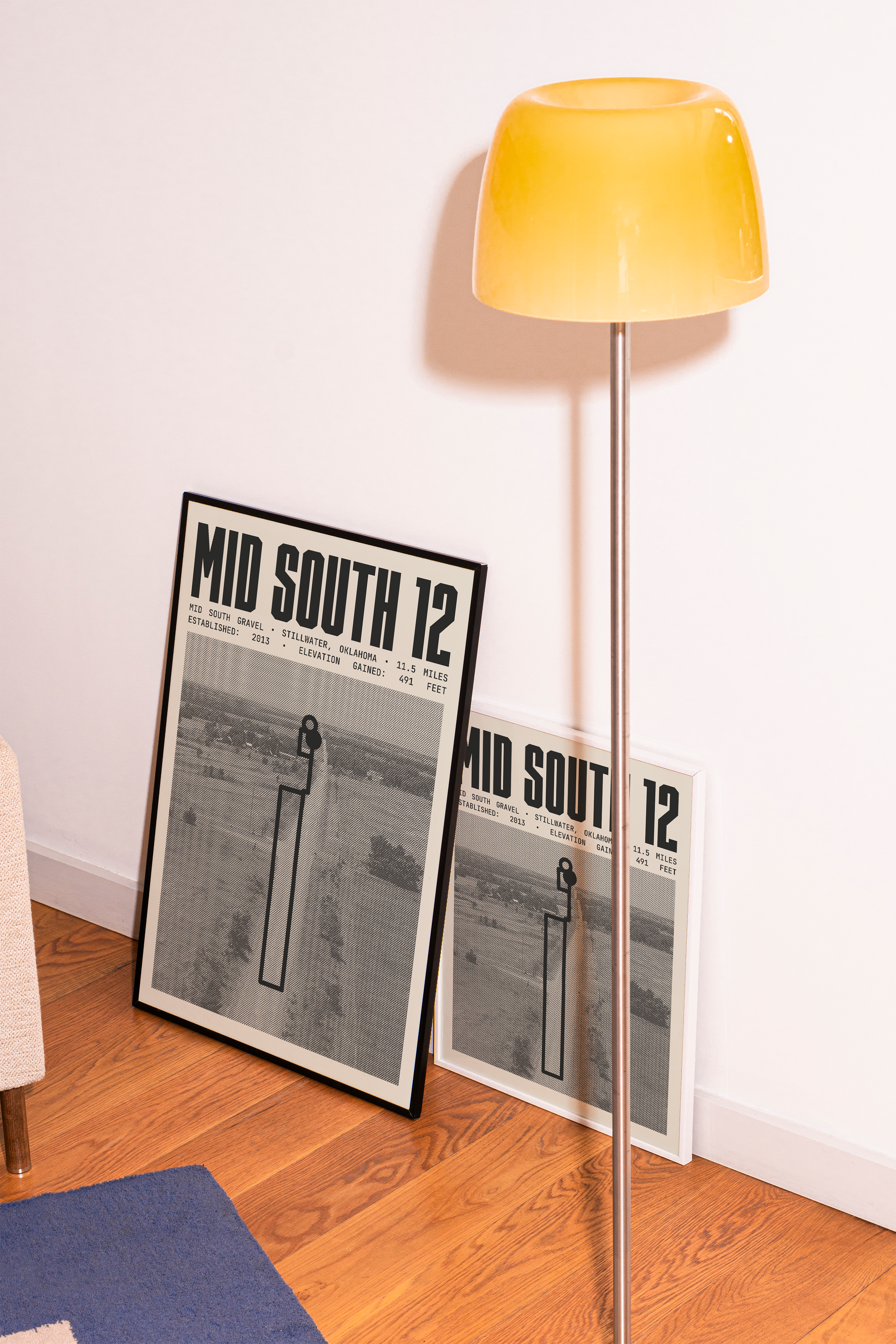 Mid South Gravel - 12 Miles Poster
