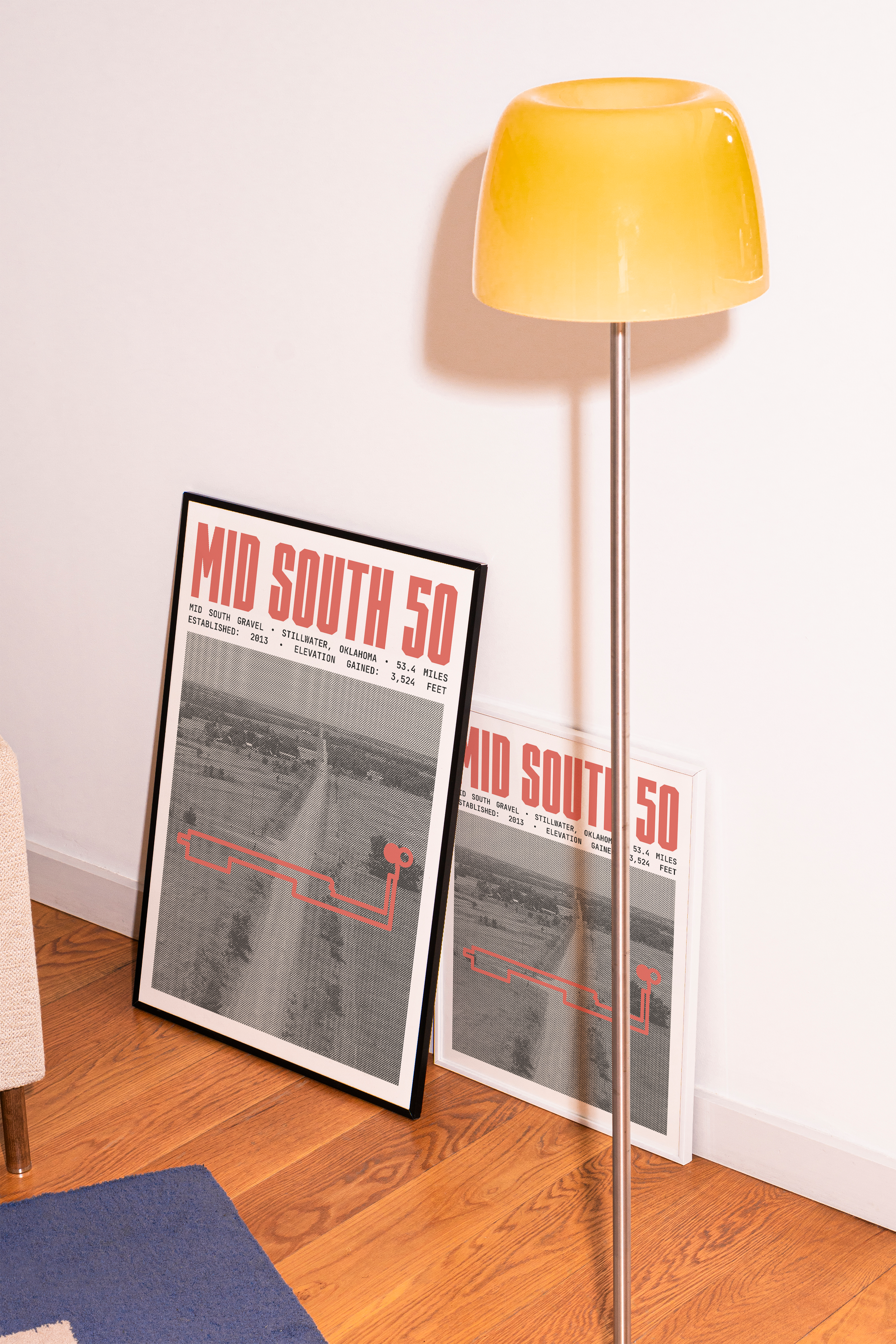 Mid South Gravel - 50 Miles Poster
