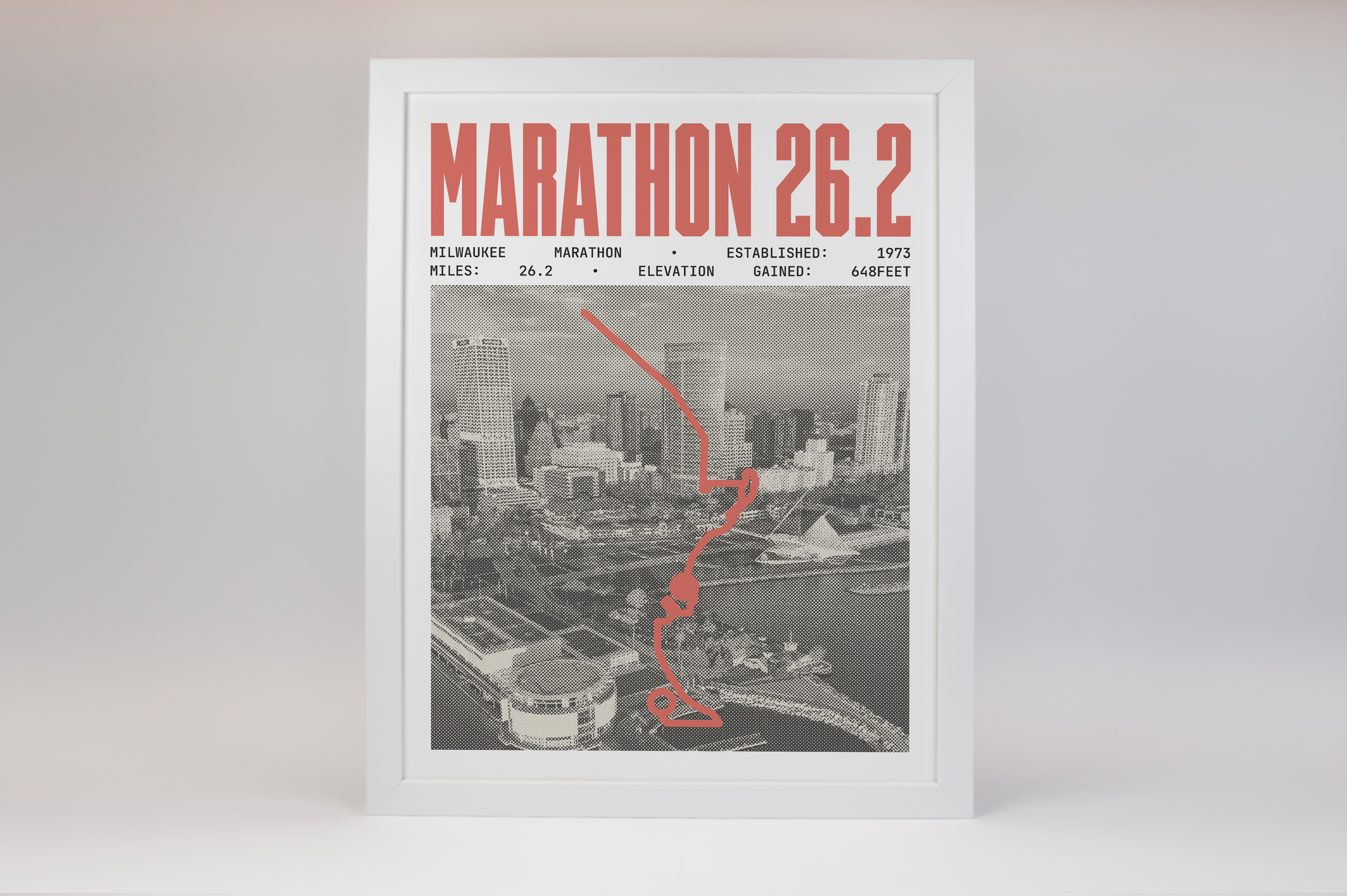 Milwaukee Marathon Poster