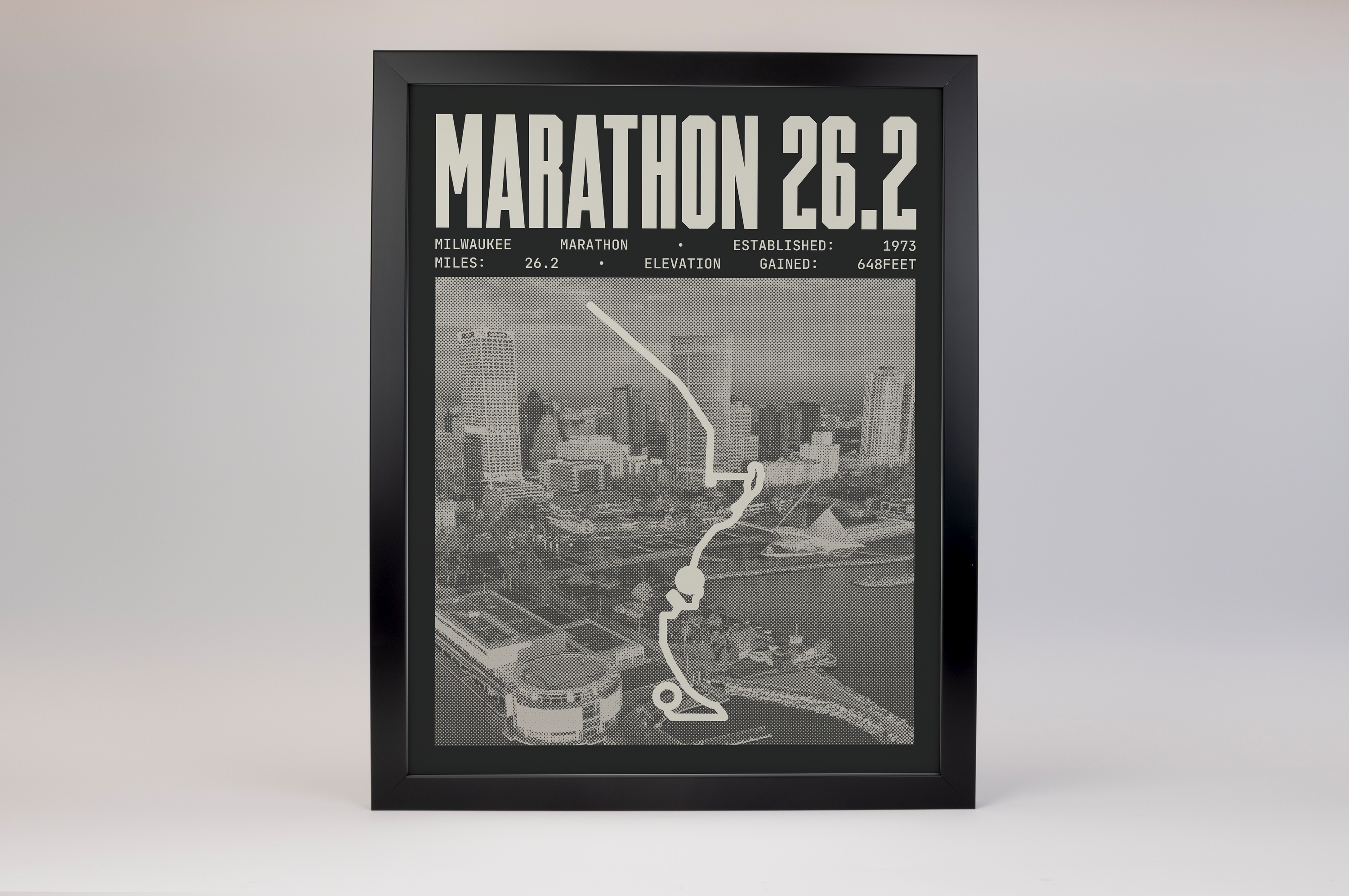 Milwaukee Marathon Poster