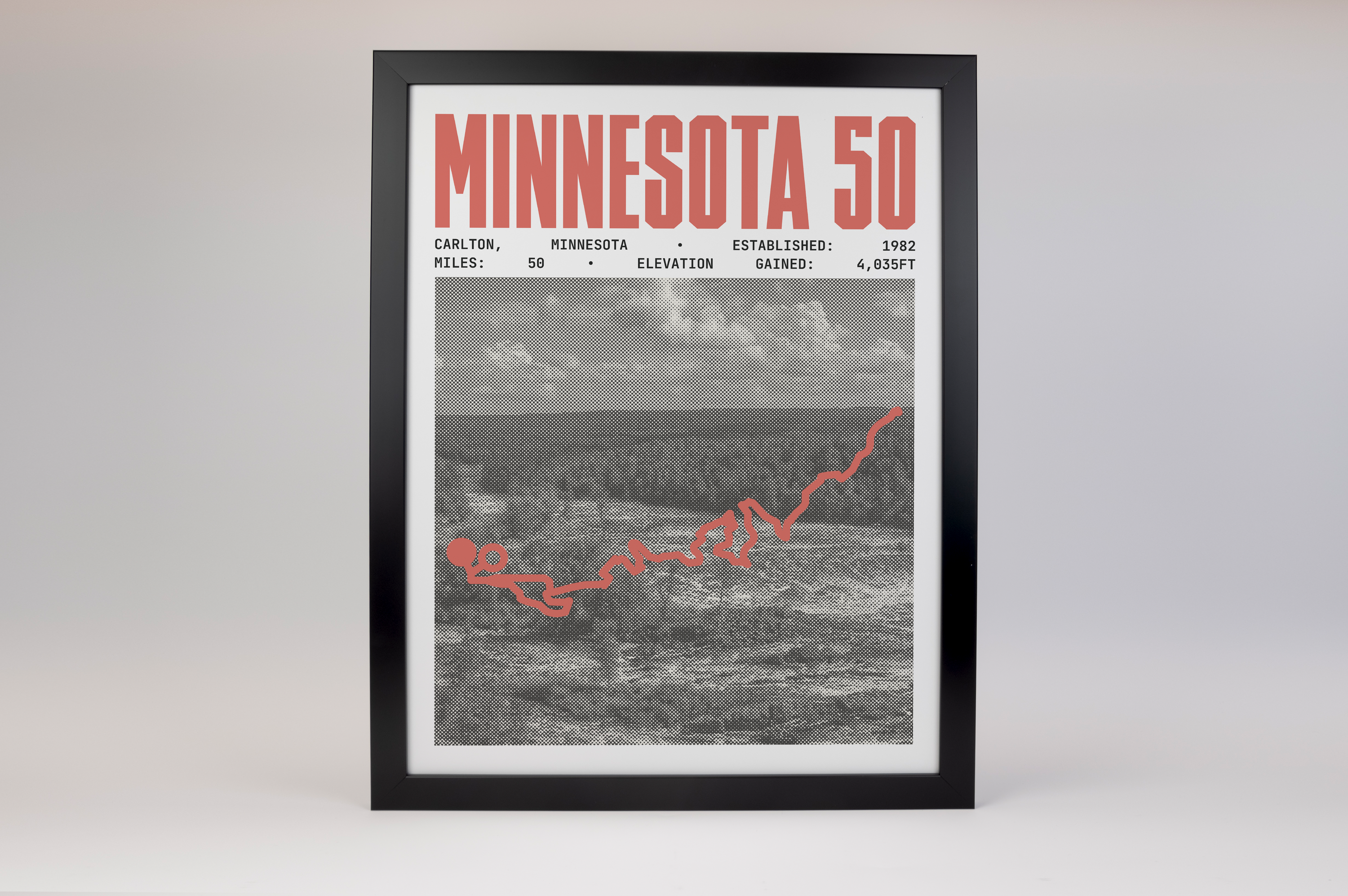 Minnesota 50 Endurance Run Poster