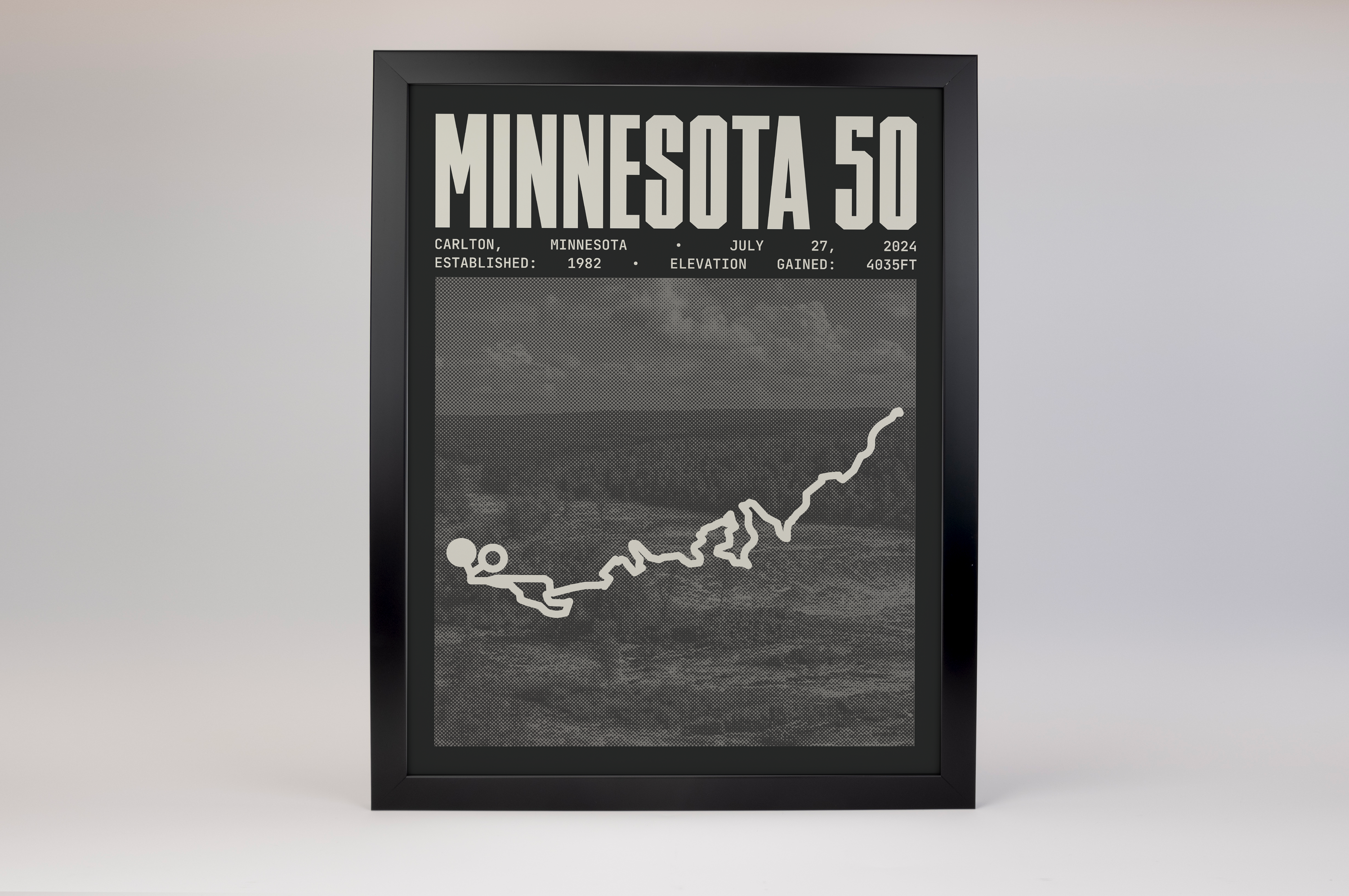 Minnesota 50 Endurance Run Poster