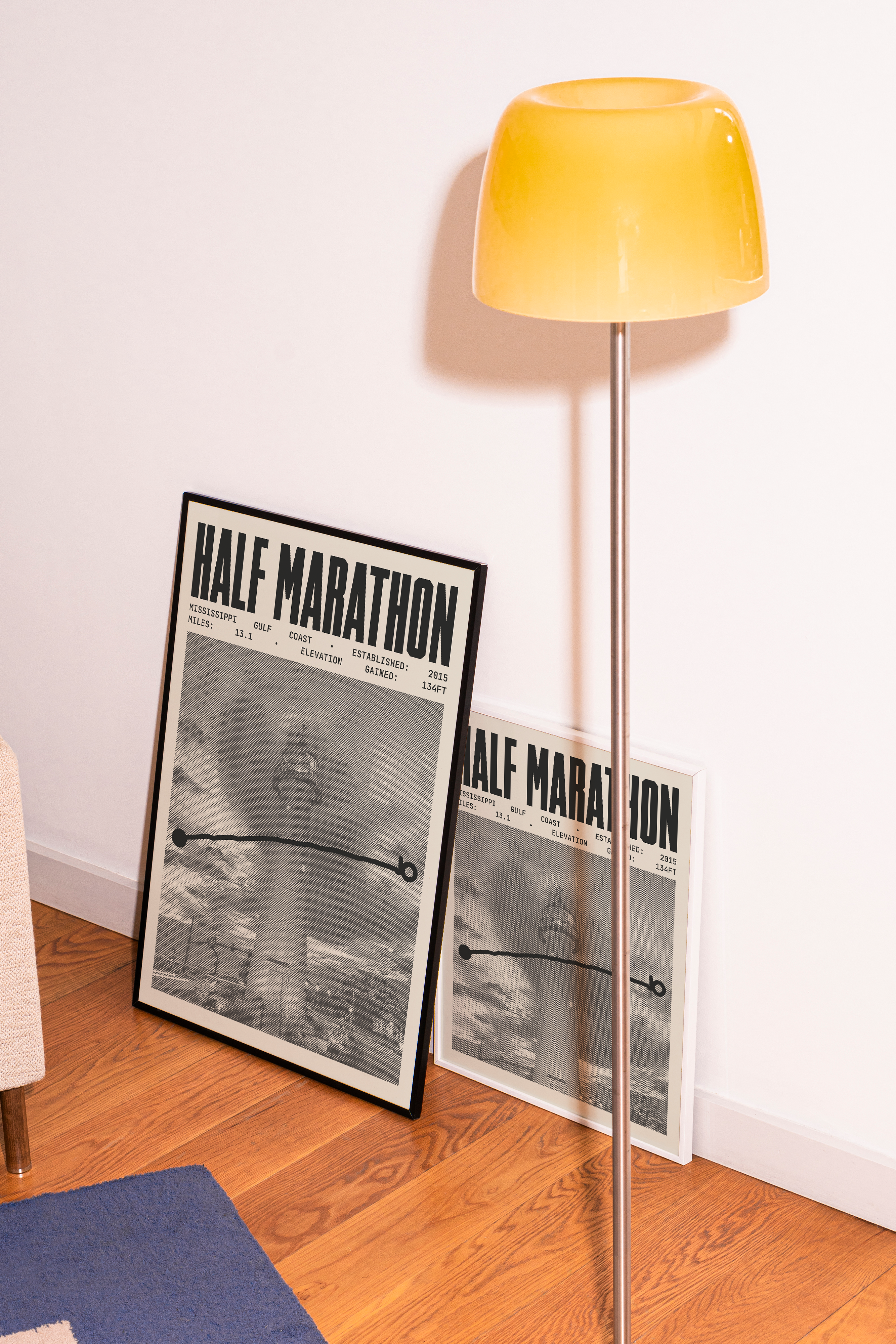 Mississippi Gulf Coast Half-Marathon Poster