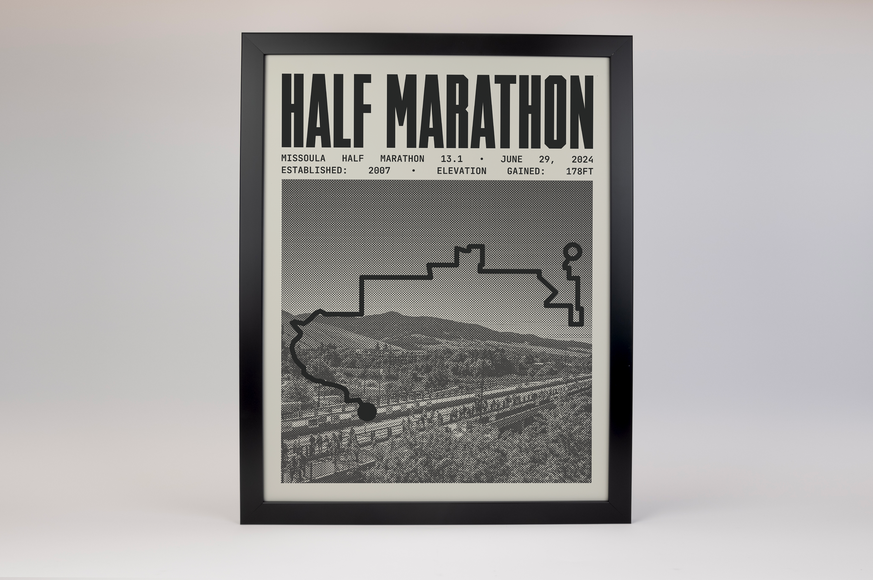 Missoula Half-Marathon Poster